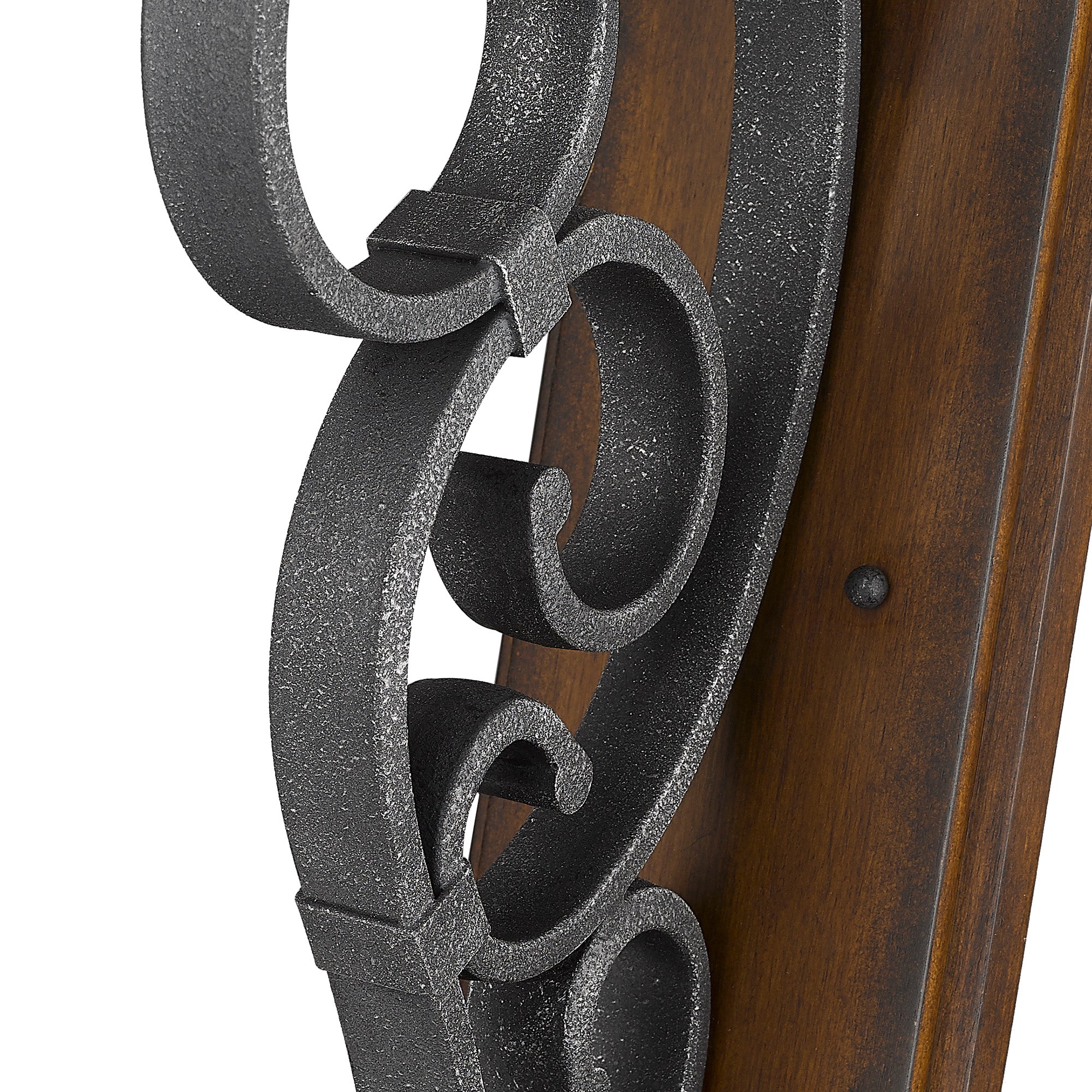 Madera 1-light Wall Sconce in Black Iron - Image 5