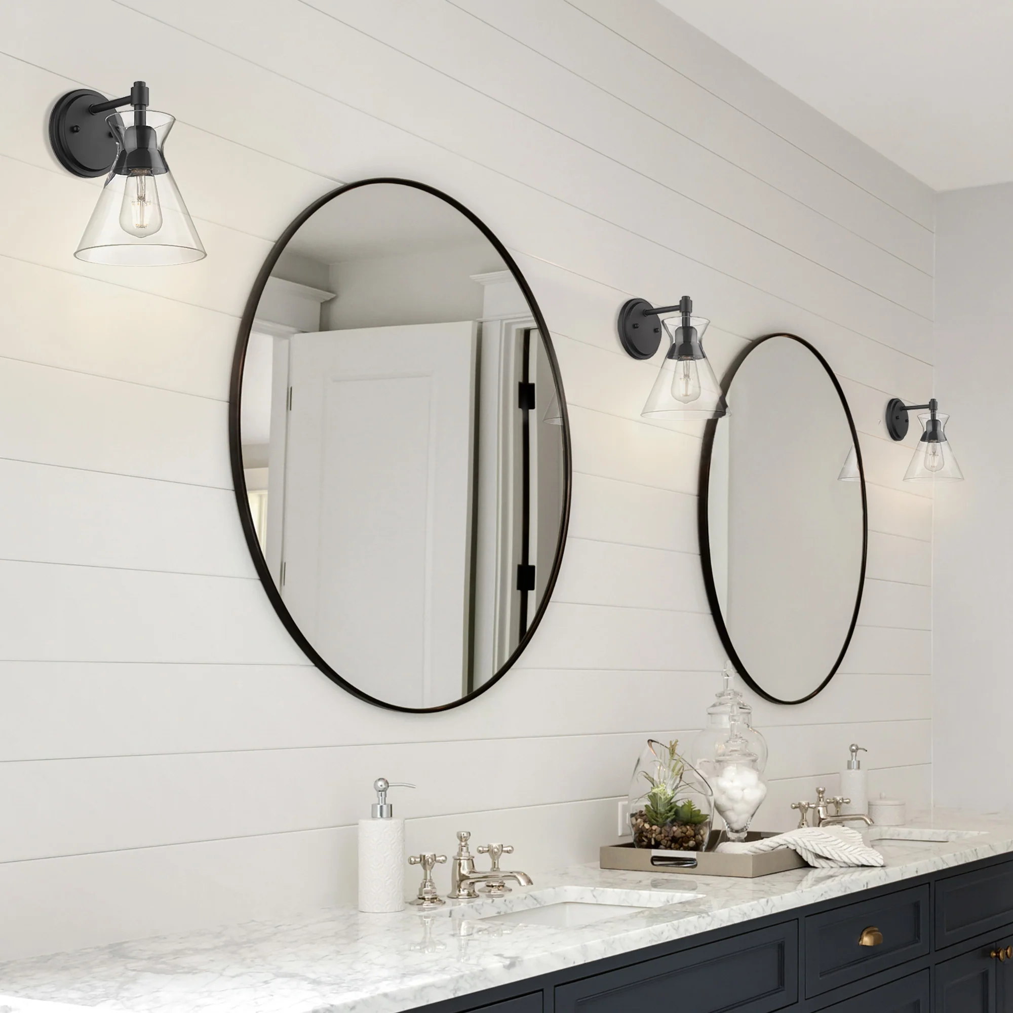 Malta 1-light Wall Sconce in Matte Black - Image 4