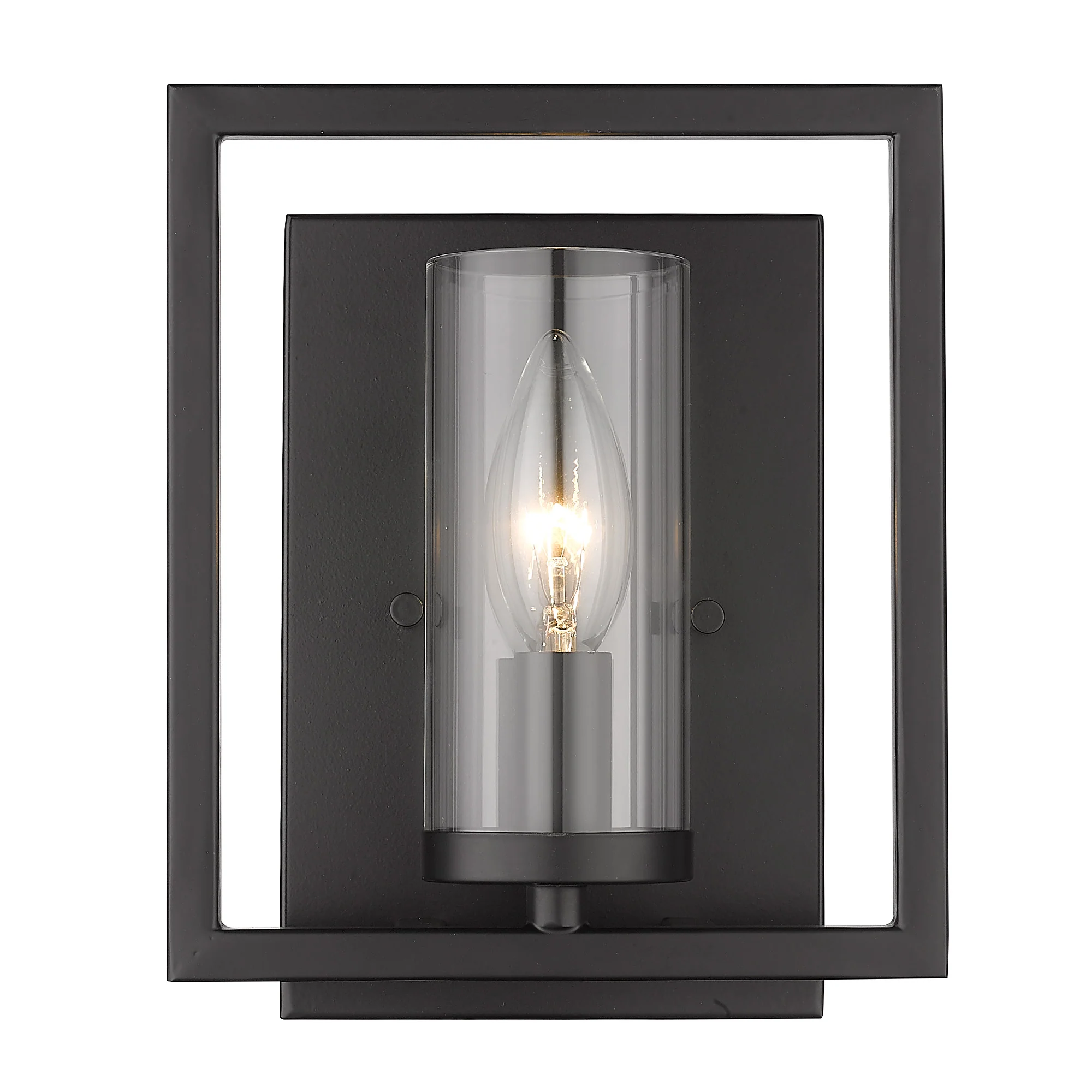 Marco 1-light Wall Sconce in Matte Black - Image 2