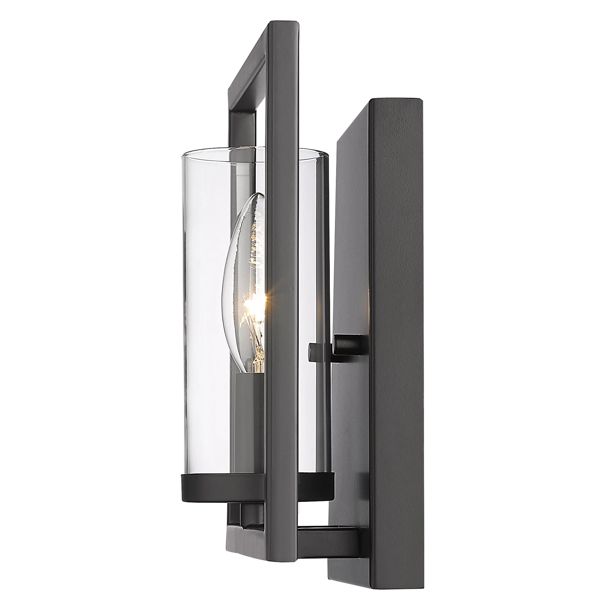 Marco 1-light Wall Sconce in Matte Black - Image 3