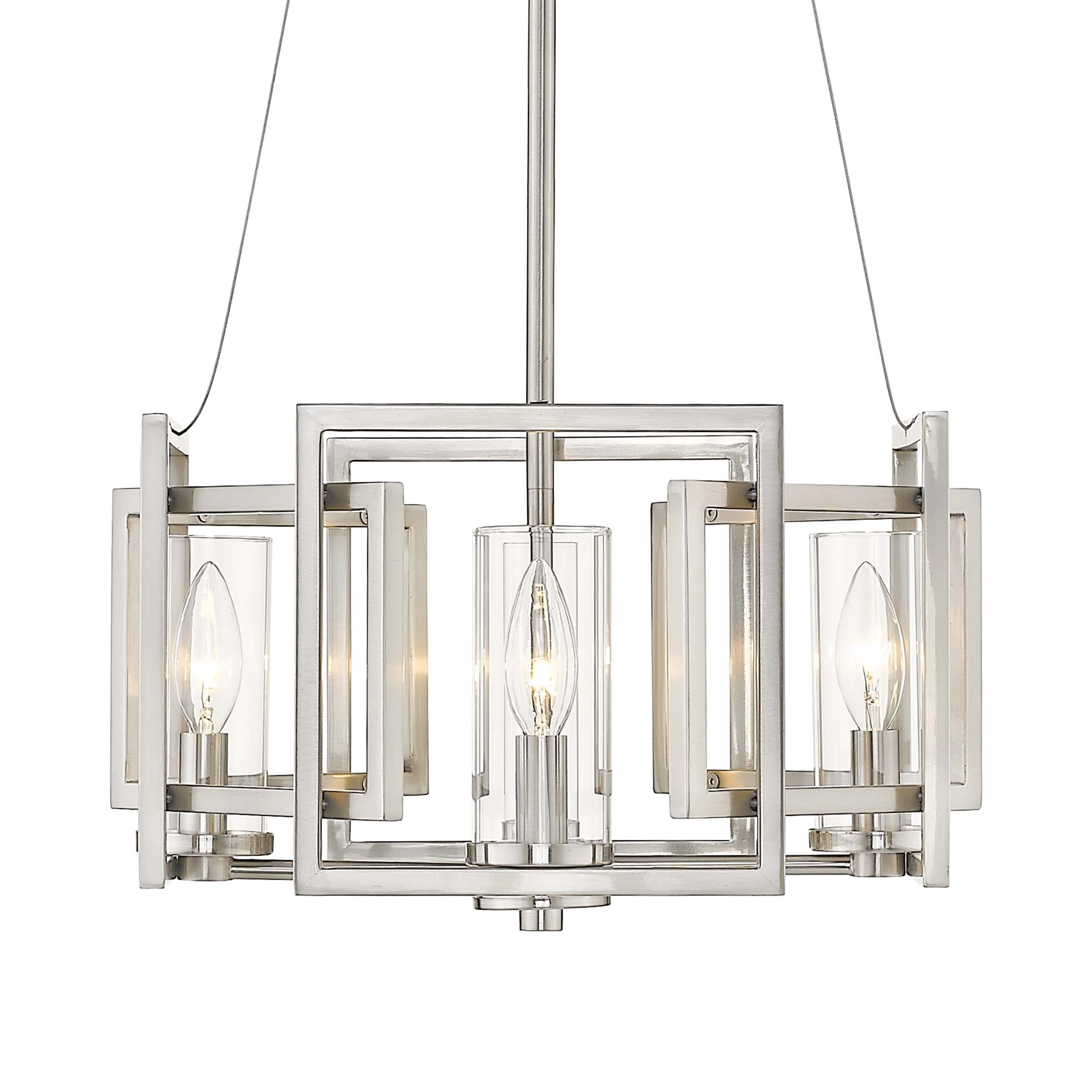 Marco 4-light Pendant in Pewter - Image 3