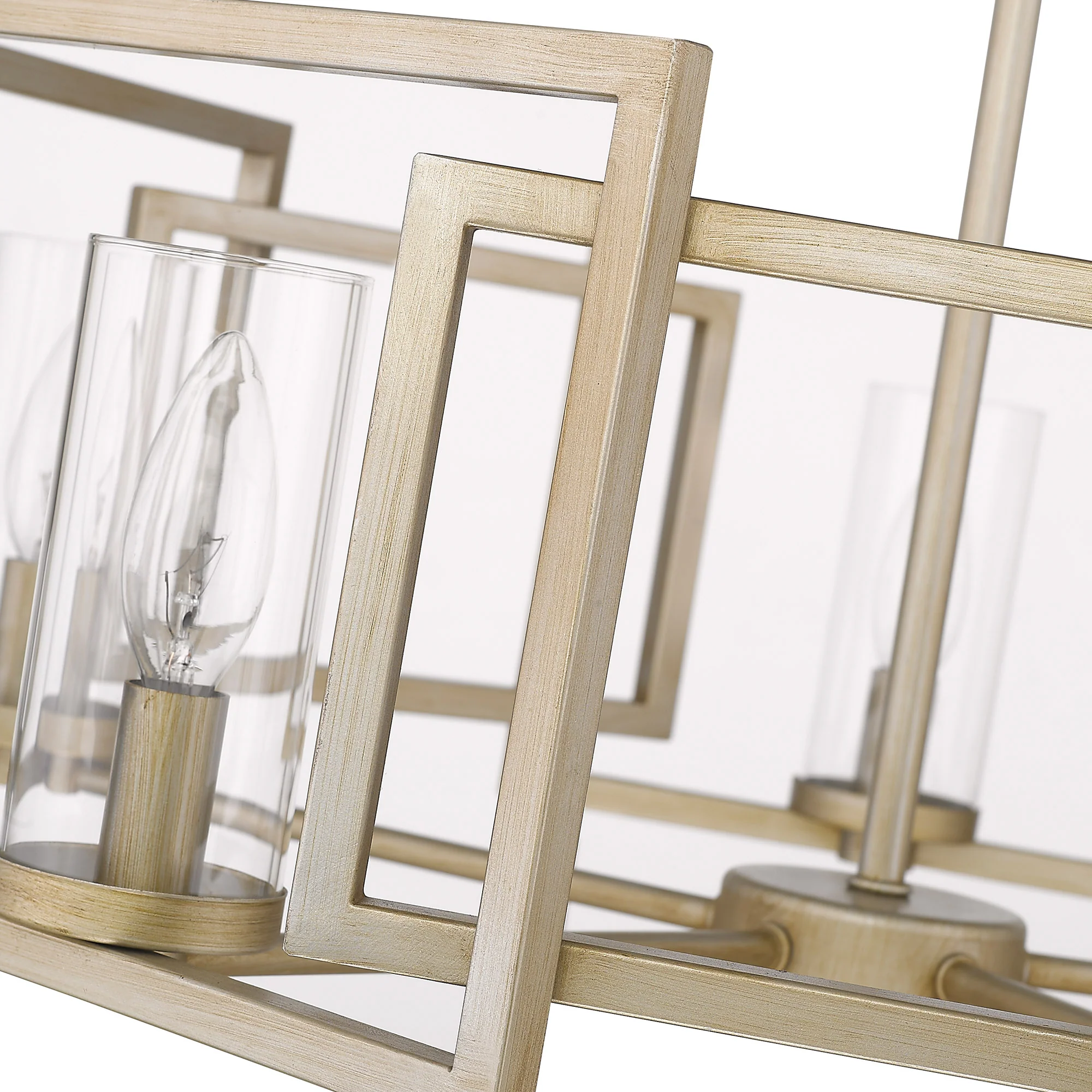 Marco 5-light Chandelier in White Gold - Image 4