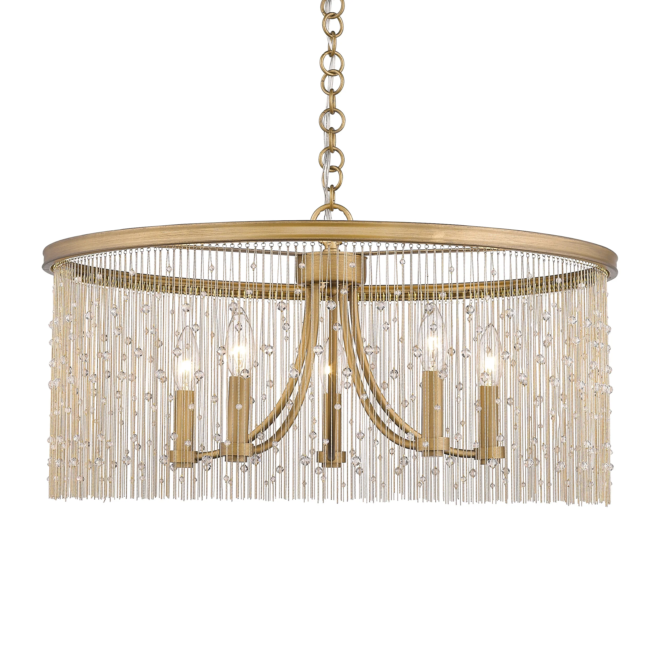 Marilyn 5-light Chandelier in Peruvian Gold - Image 2