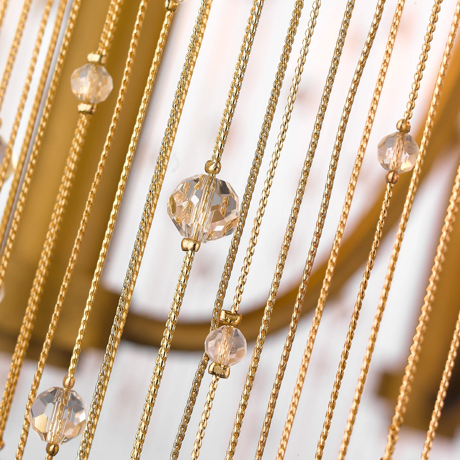 Marilyn 5-light Chandelier in Peruvian Gold - Image 4