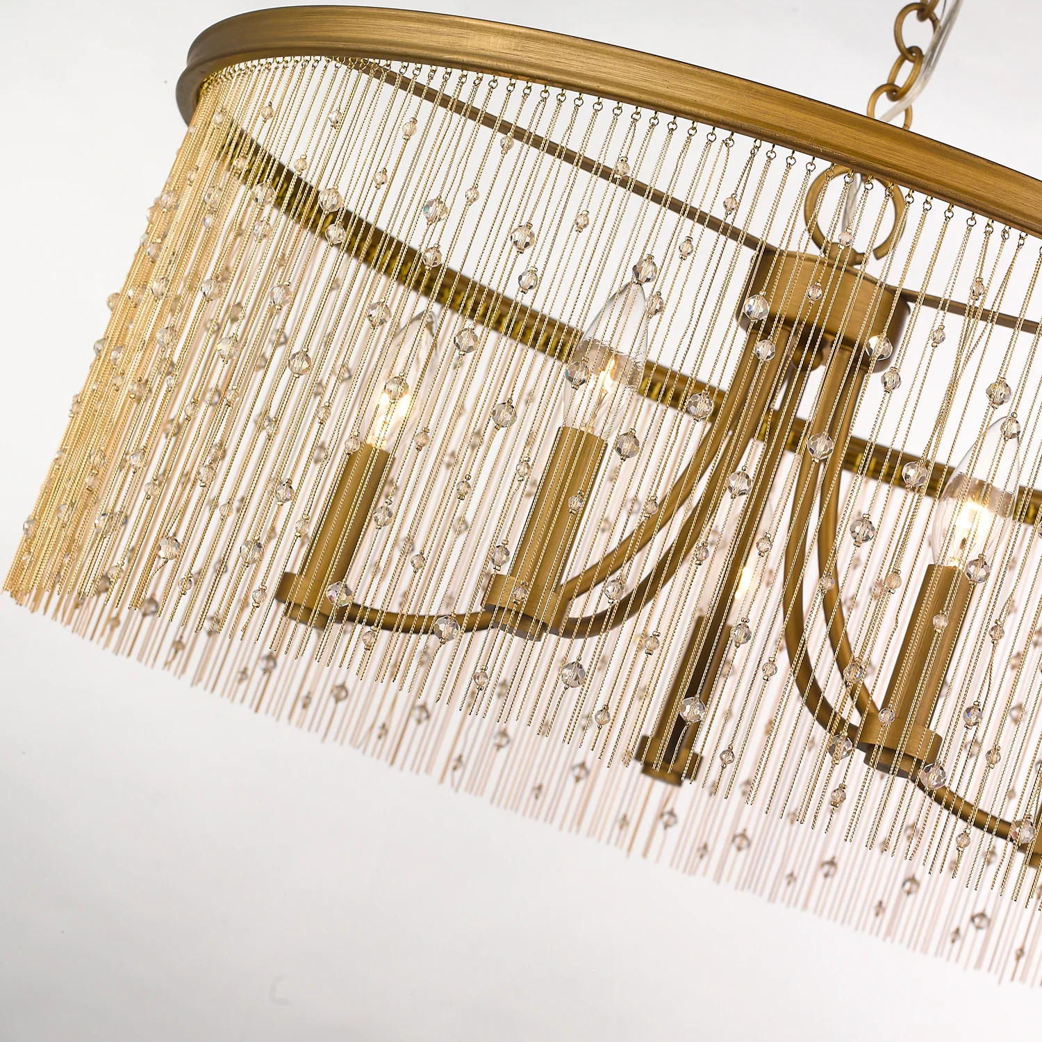 Marilyn 5-light Chandelier in Peruvian Gold - Image 5