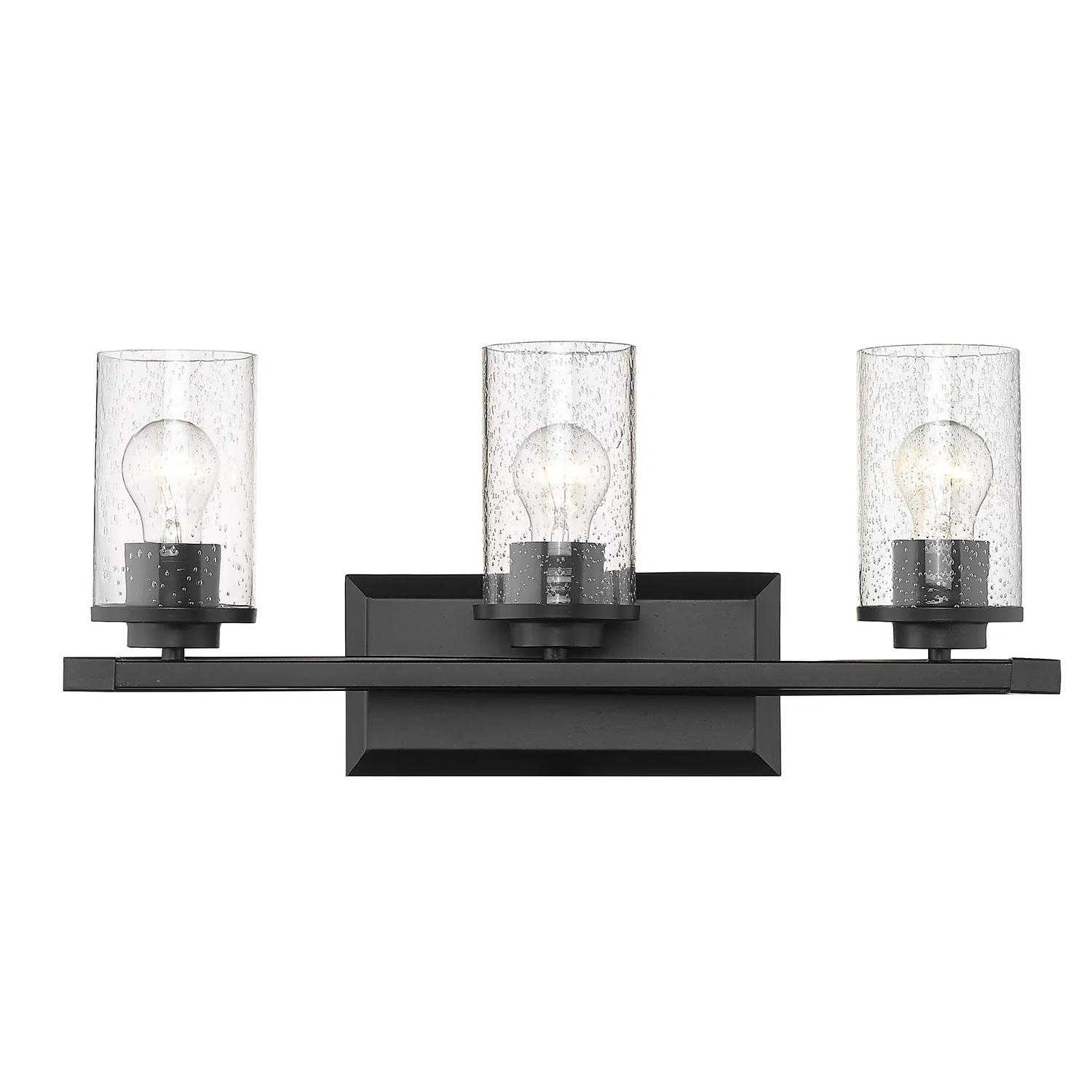 Mercer 3-light Vanity in Matte Black - Image 3