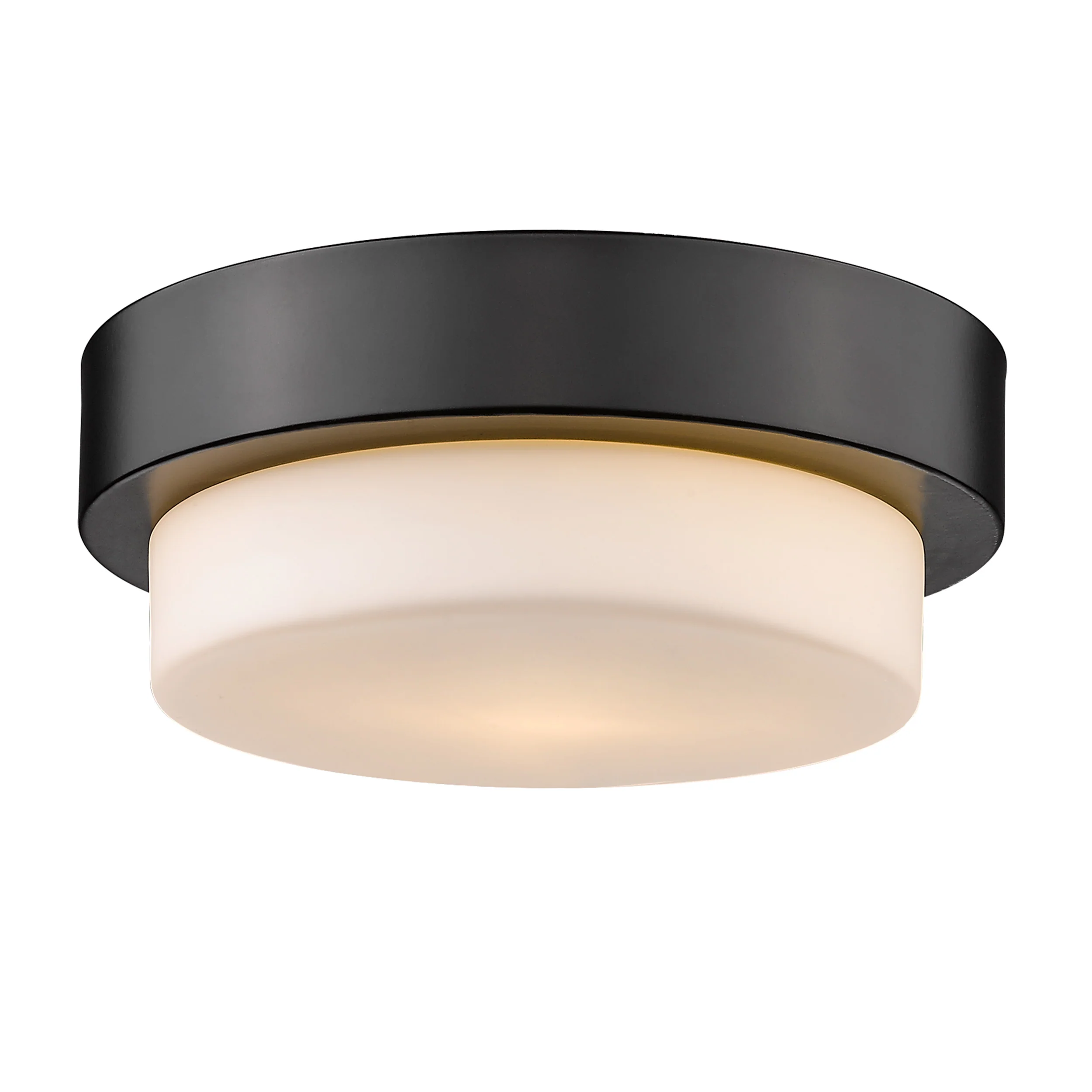 Morgon 1-light Flush Mount in Matte Black - Image 3