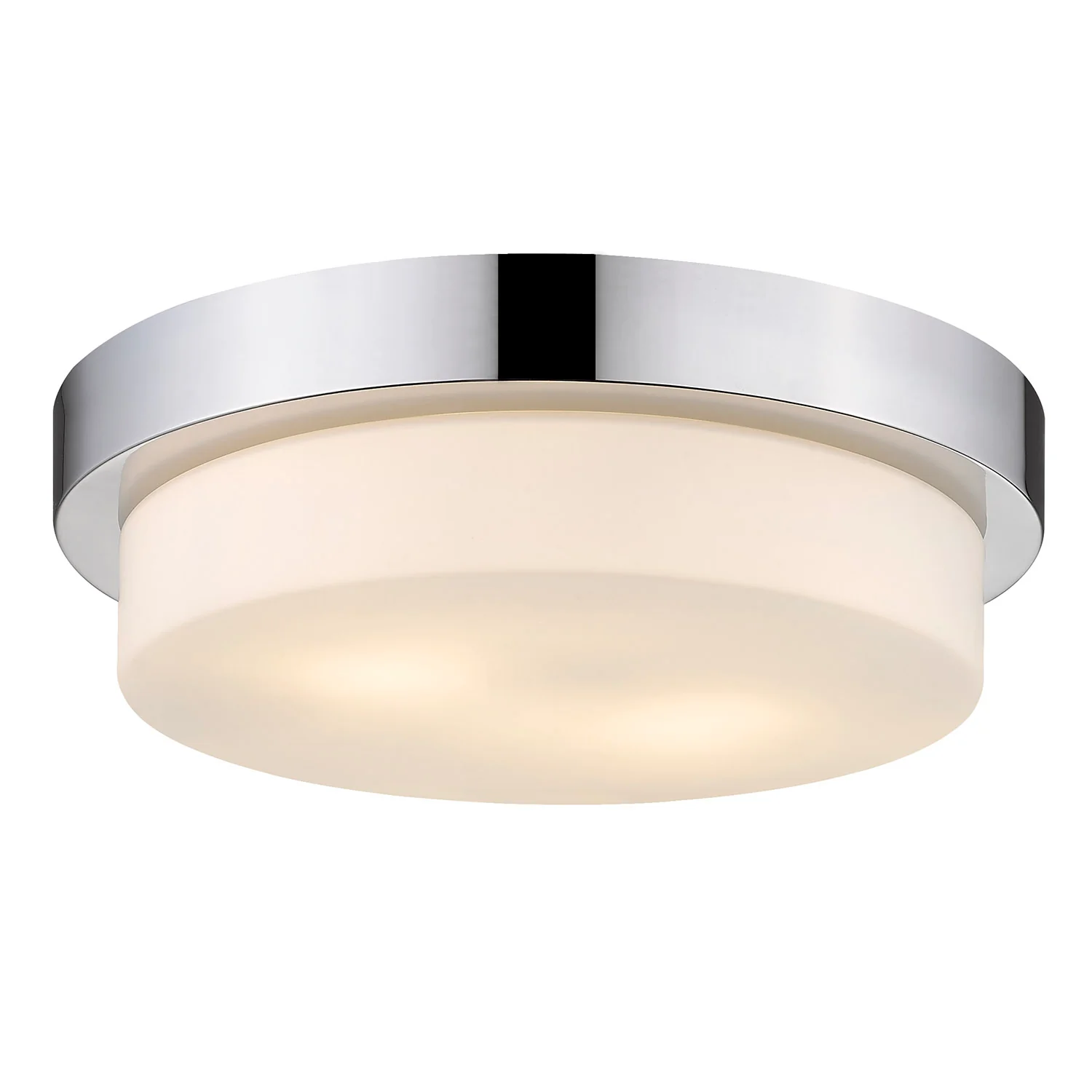 Morgon 2-light Flush Mount in Chrome