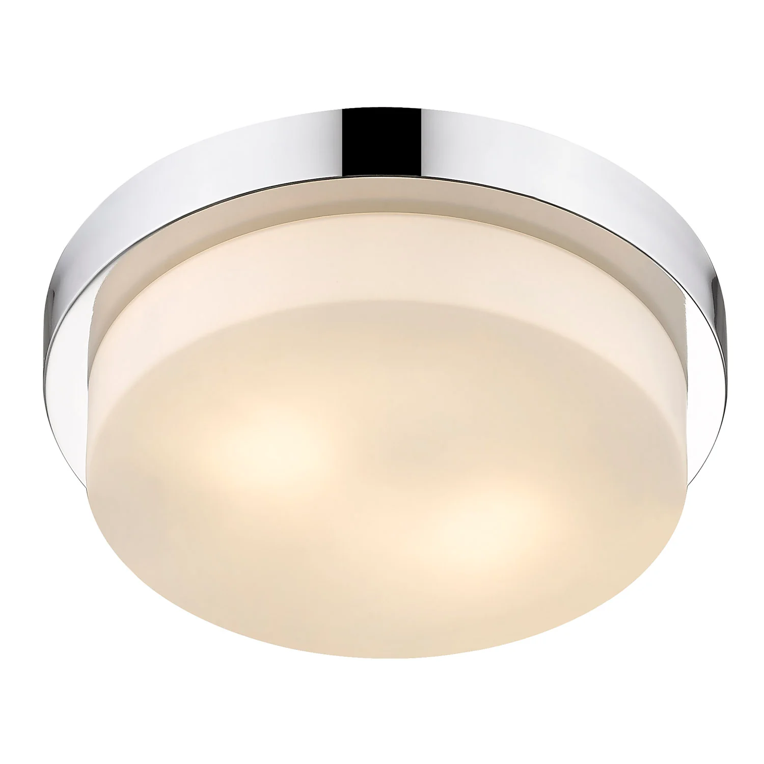 Morgon 2-light Flush Mount in Chrome - Image 3
