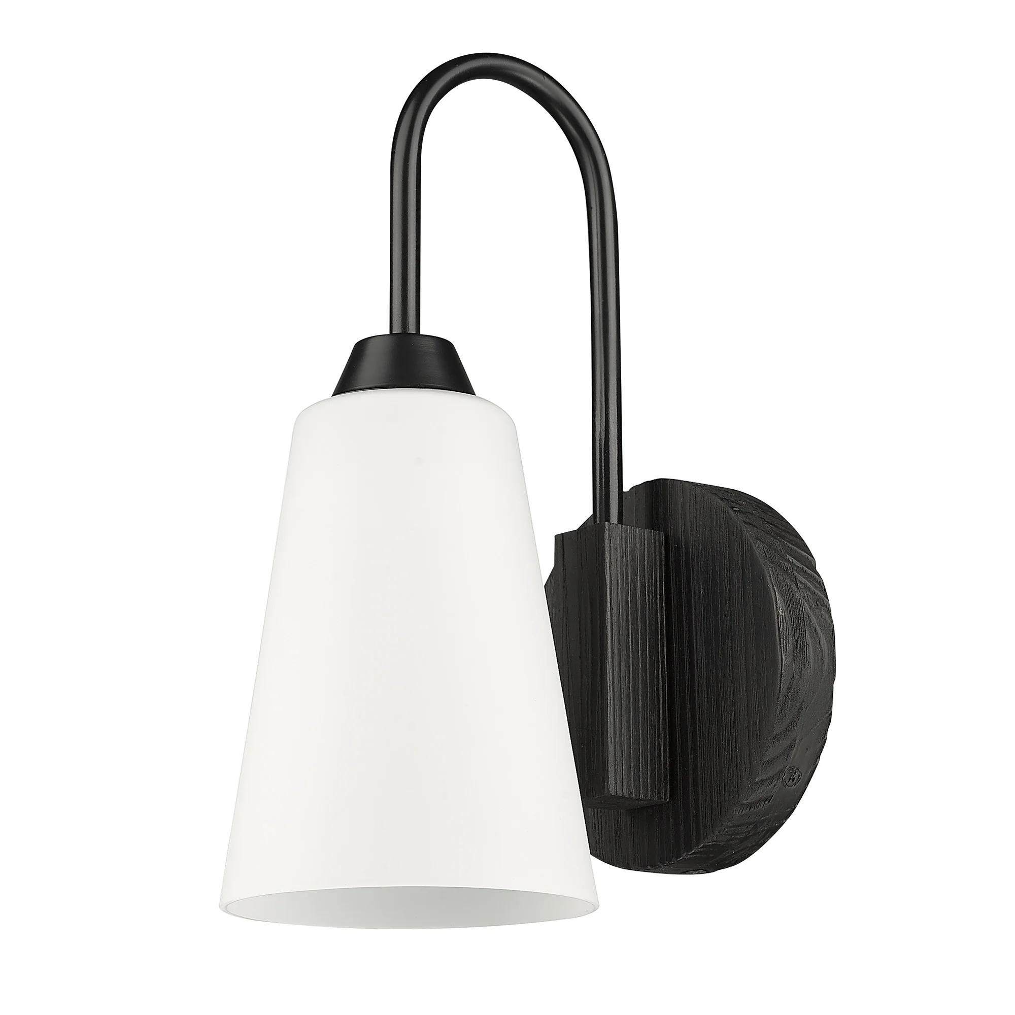 Neela 1-light Wall Sconce in Matte Black - Image 2