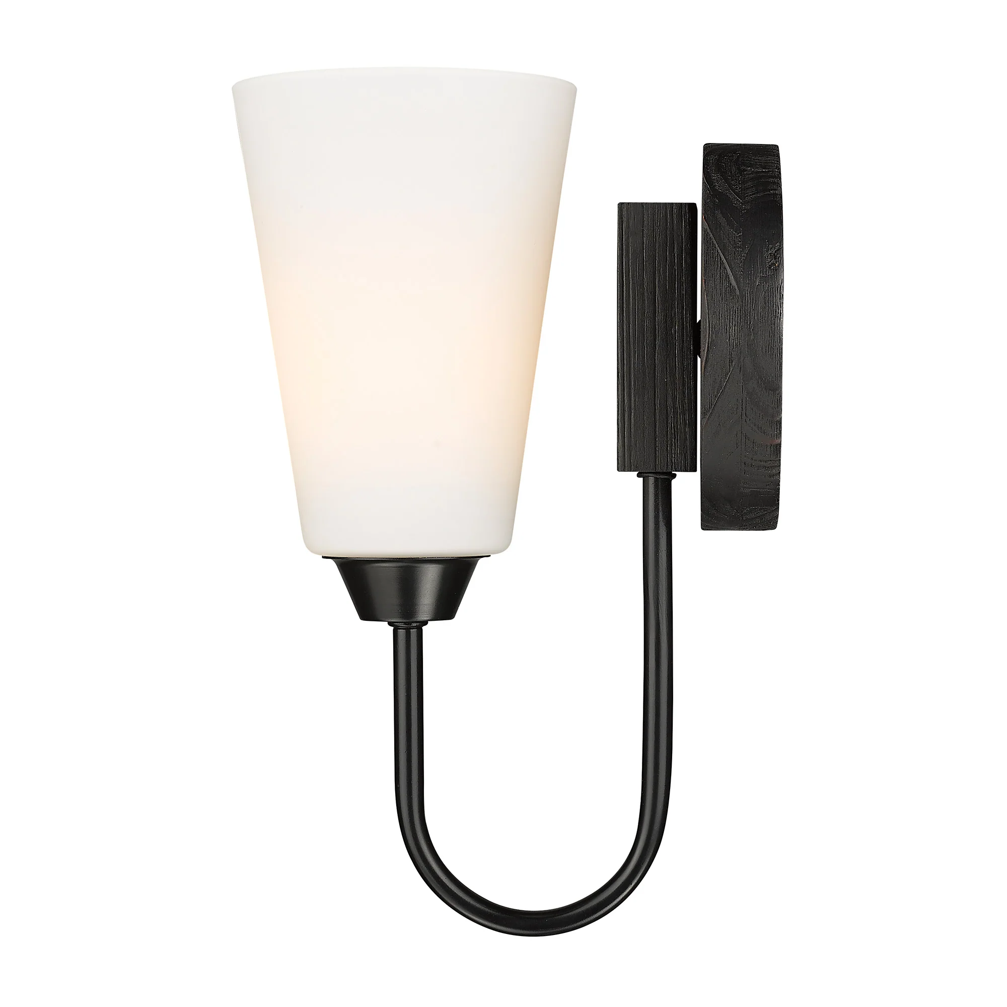 Neela 1-light Wall Sconce in Matte Black - Image 3