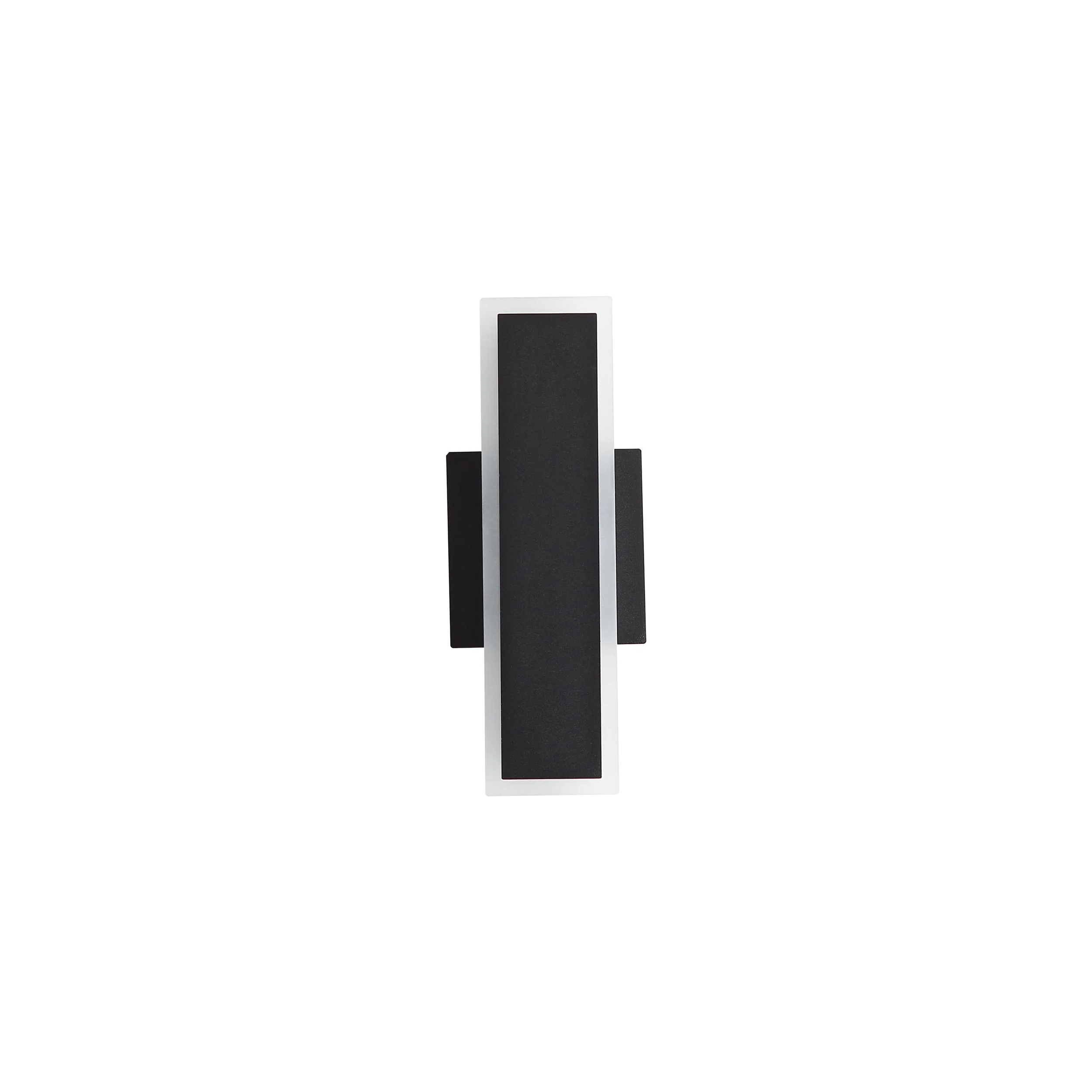 Obsidian Integrated LED 12in Outdoor Wall in Sand Black - Image 3
