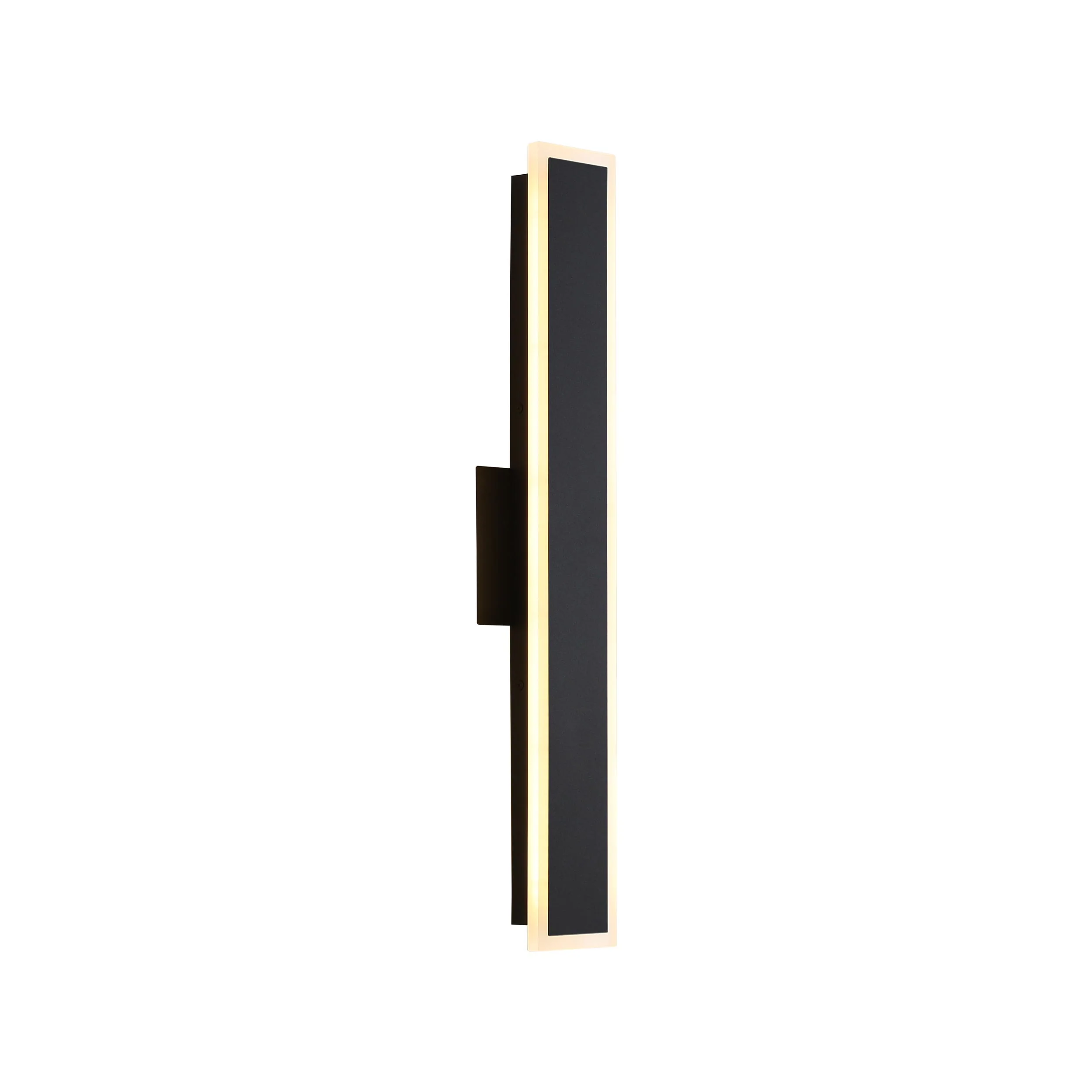 Obsidian Integrated LED 24in Outdoor Wall in Sand Black - Image 3