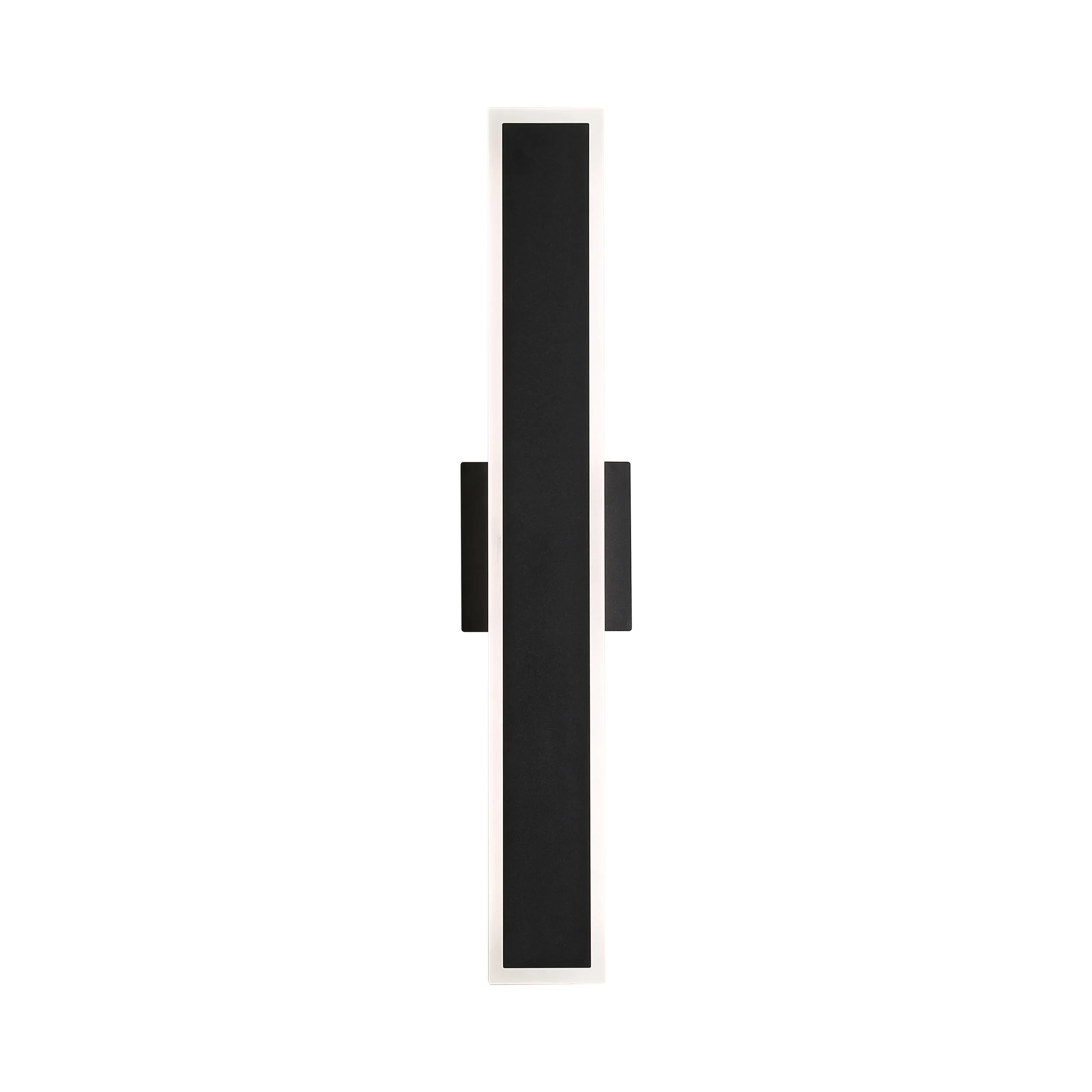 Obsidian Integrated LED 24in Outdoor Wall in Sand Black - Image 4