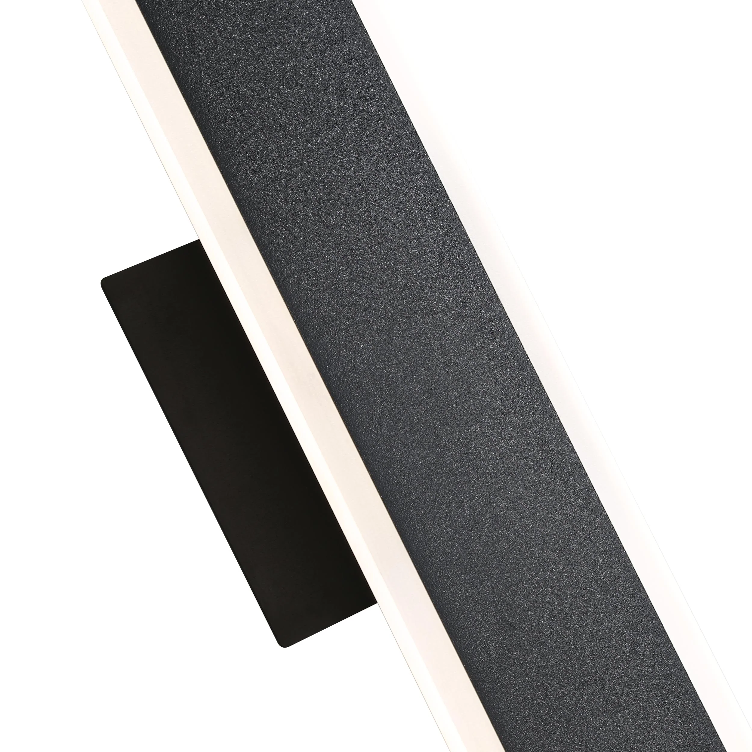 Obsidian Integrated LED 24in Outdoor Wall in Sand Black - Image 7
