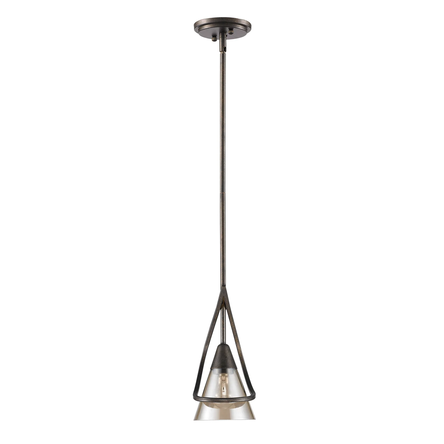 Olympia 1-light Pendant in Burnt Sienna - Image 4