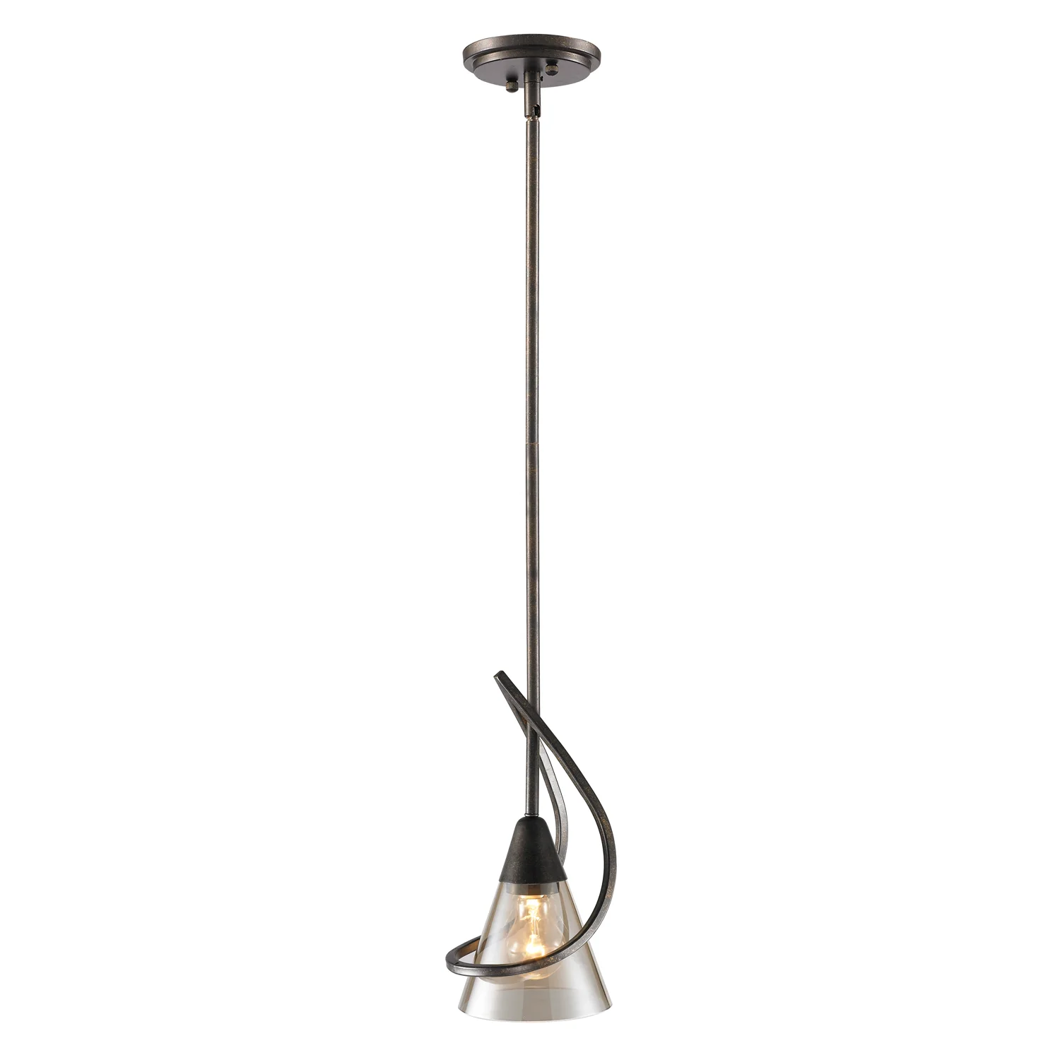 Olympia 1-light Pendant in Burnt Sienna - Image 5