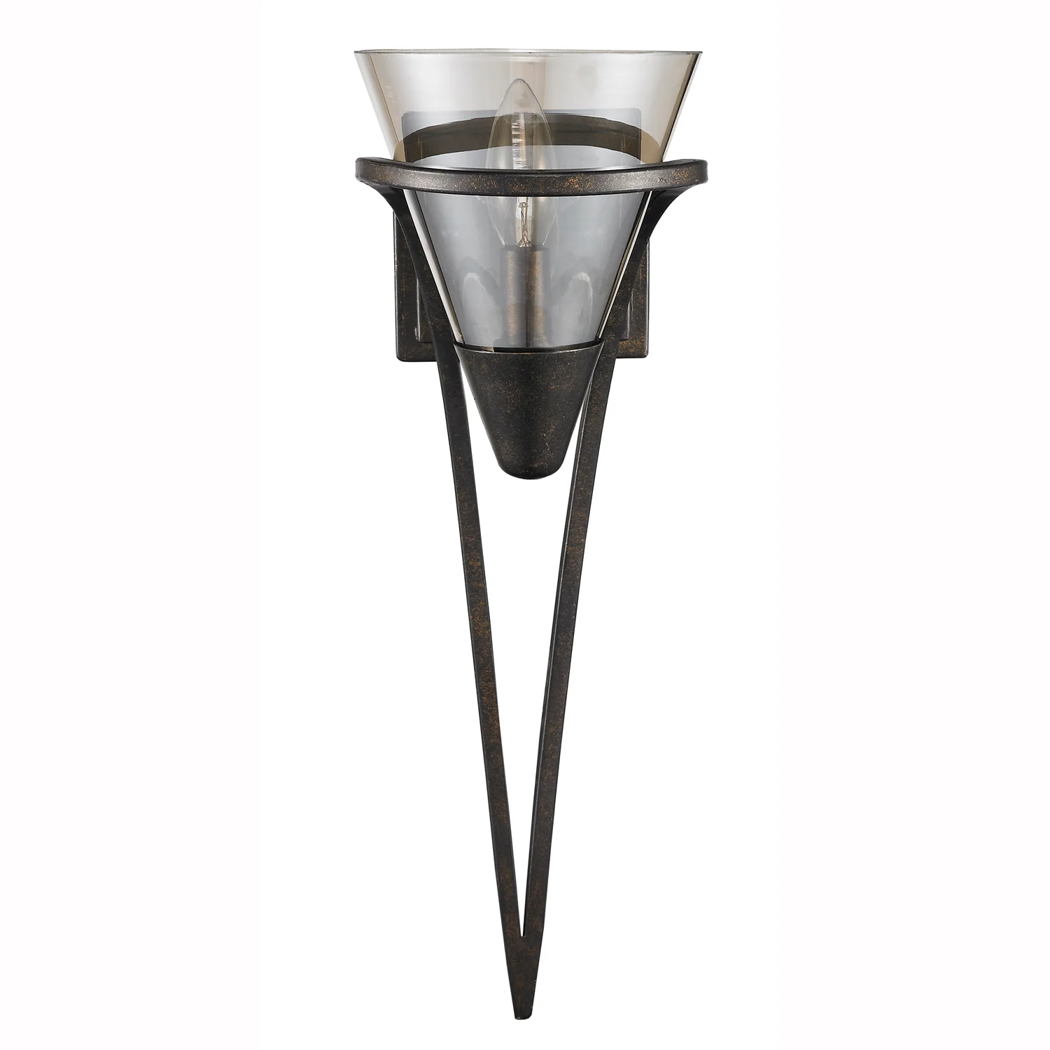 Olympia 1-light Wall Sconce in Burnt Sienna - Image 6