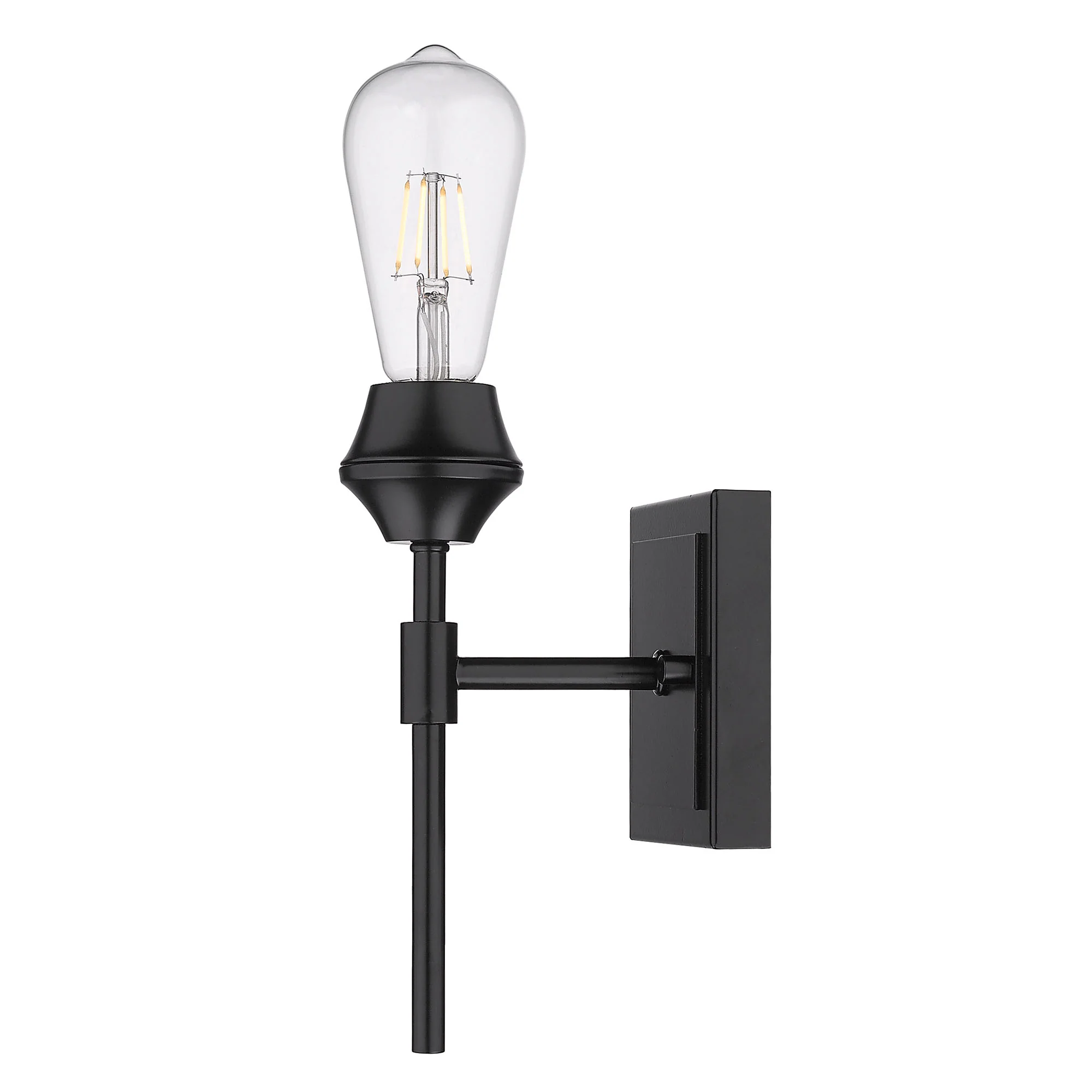 Ormond 1-light Vanity in Matte Black - Image 3