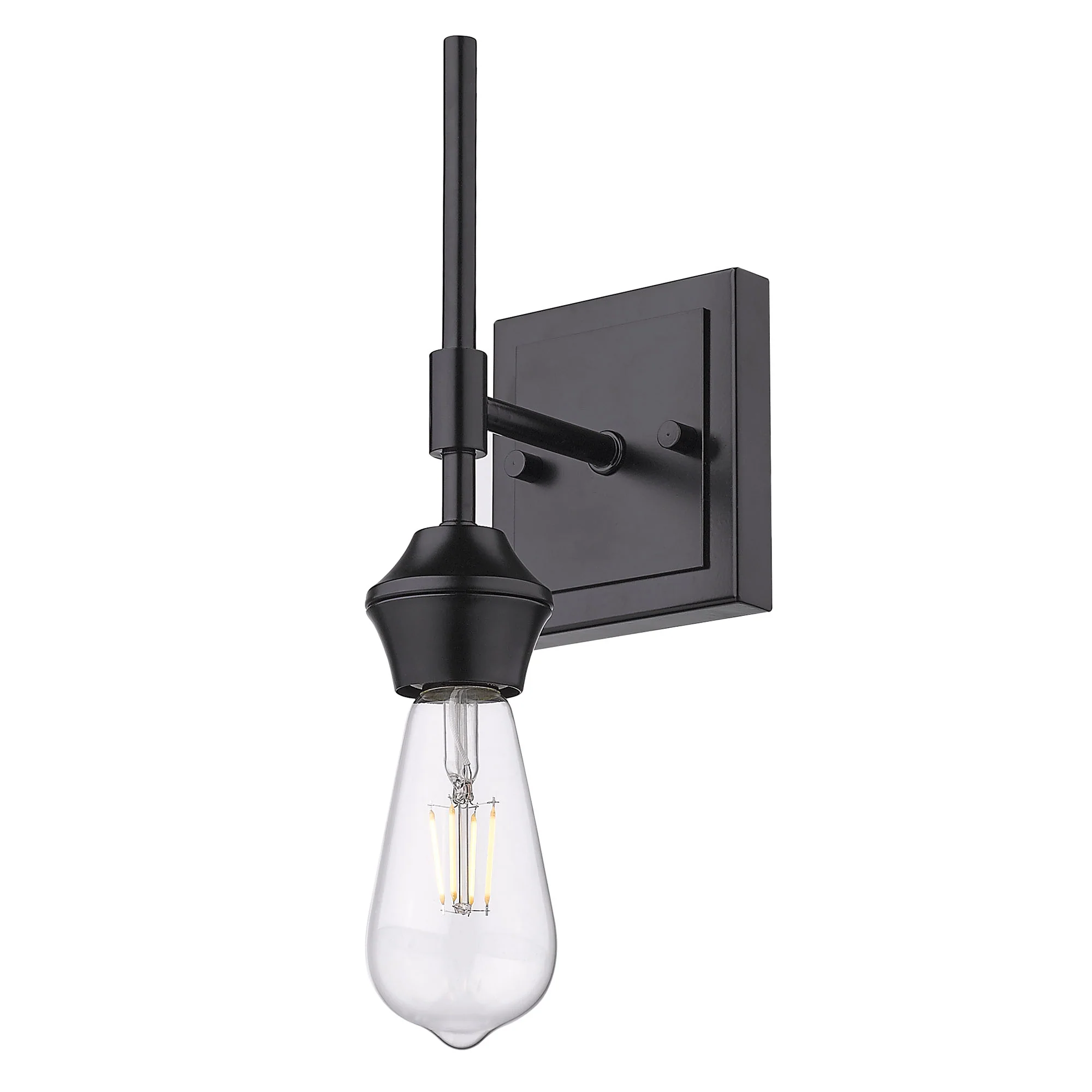 Ormond 1-light Vanity in Matte Black - Image 4