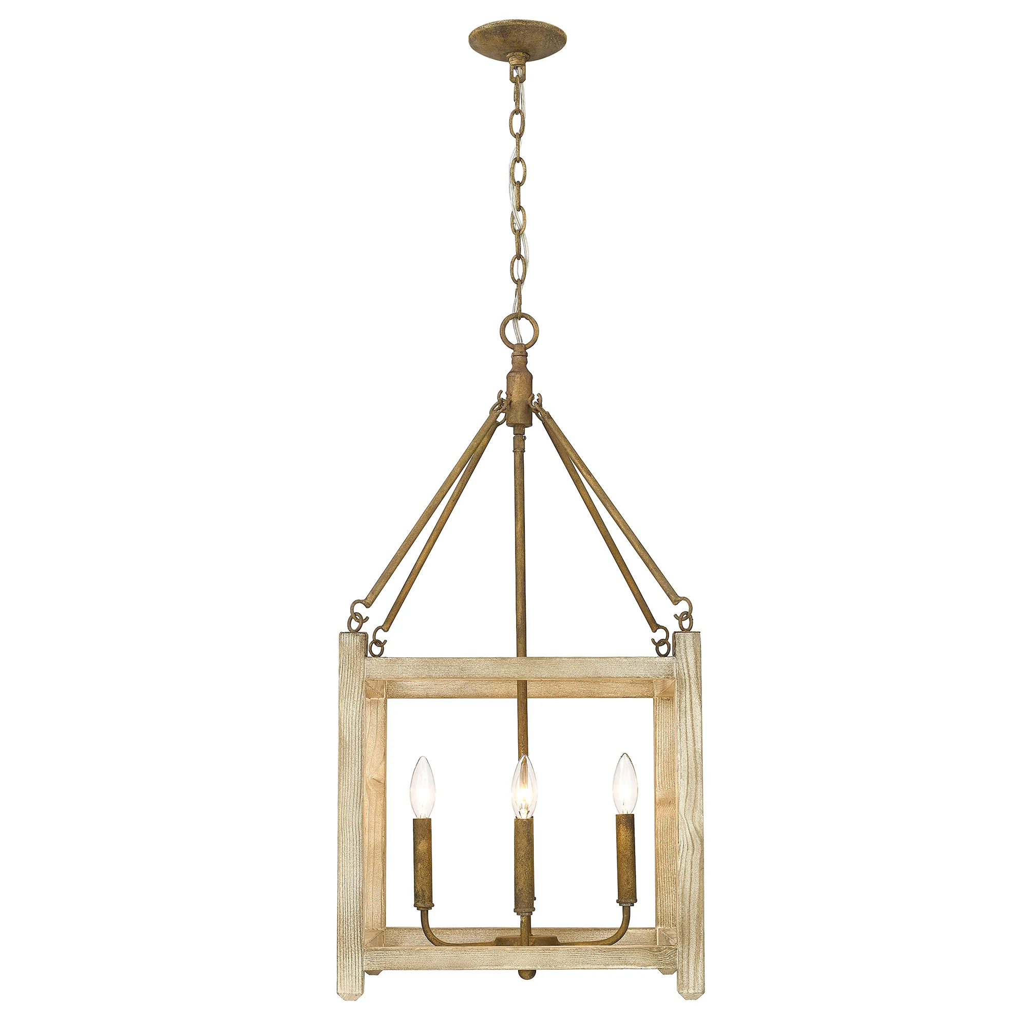 Orville 4-light Pendant in Burnished Chestnut - Image 2