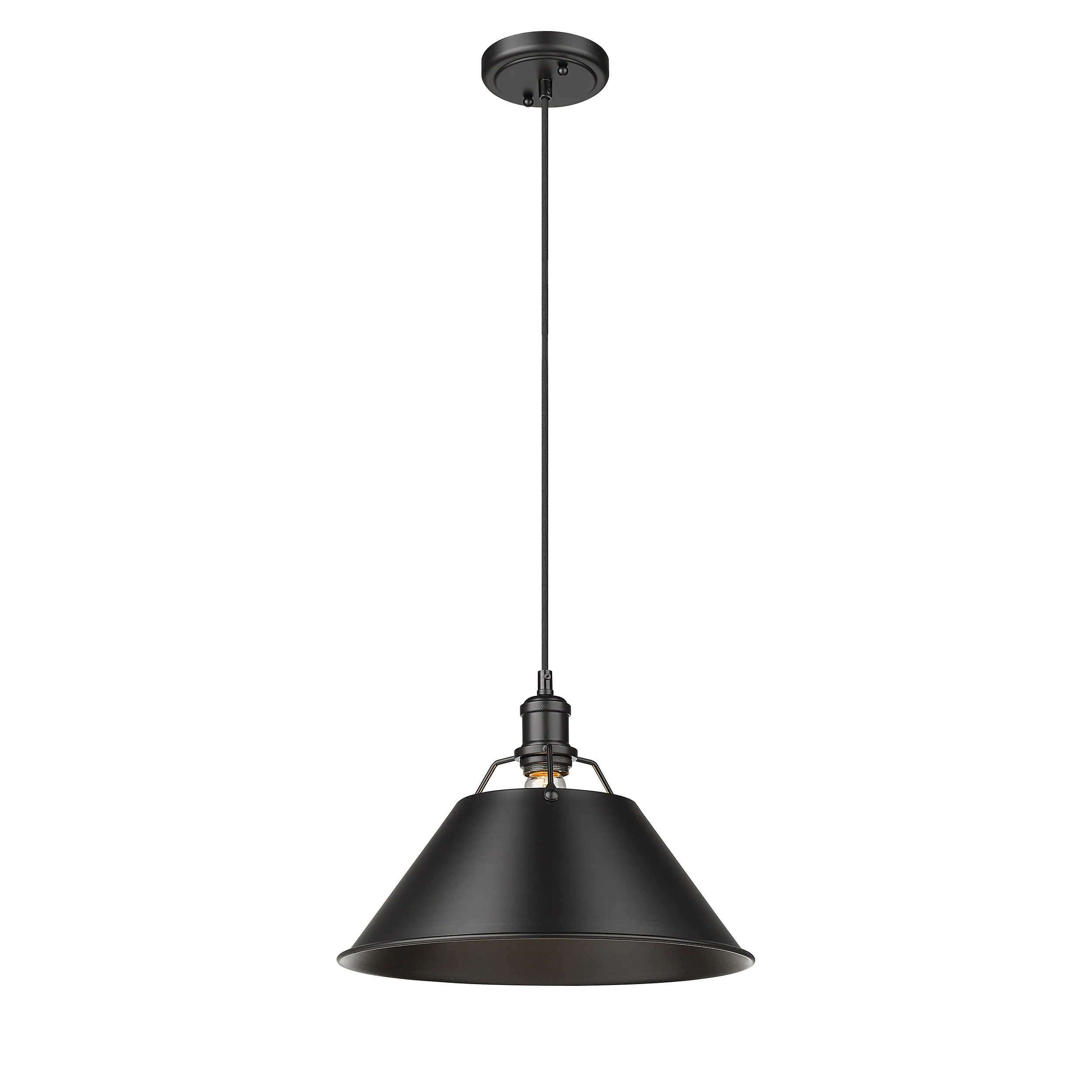 Orwell 1-light 14in Pendant in Matte Black - Image 2