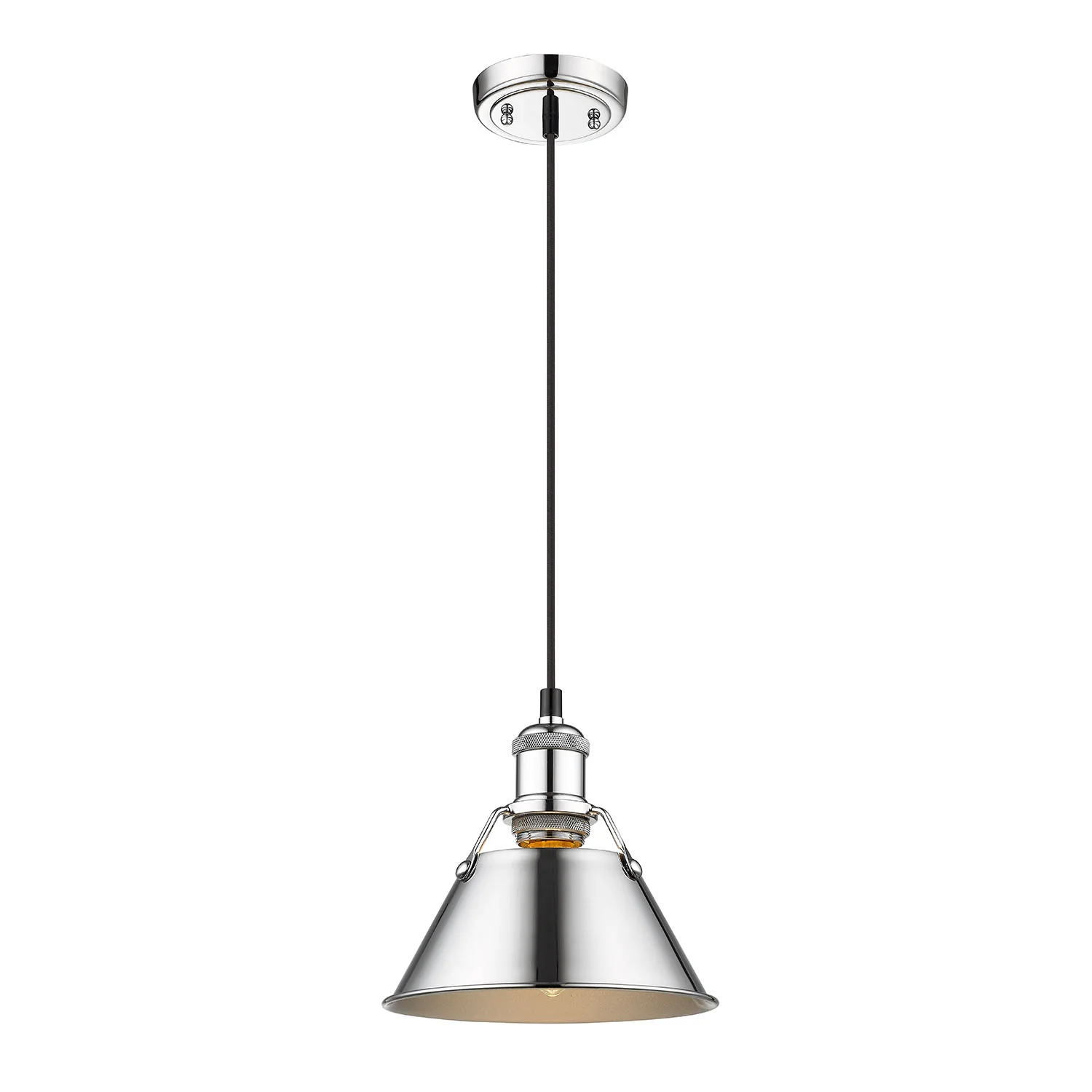 Orwell 1-light 8in Pendant in Chrome - Image 3