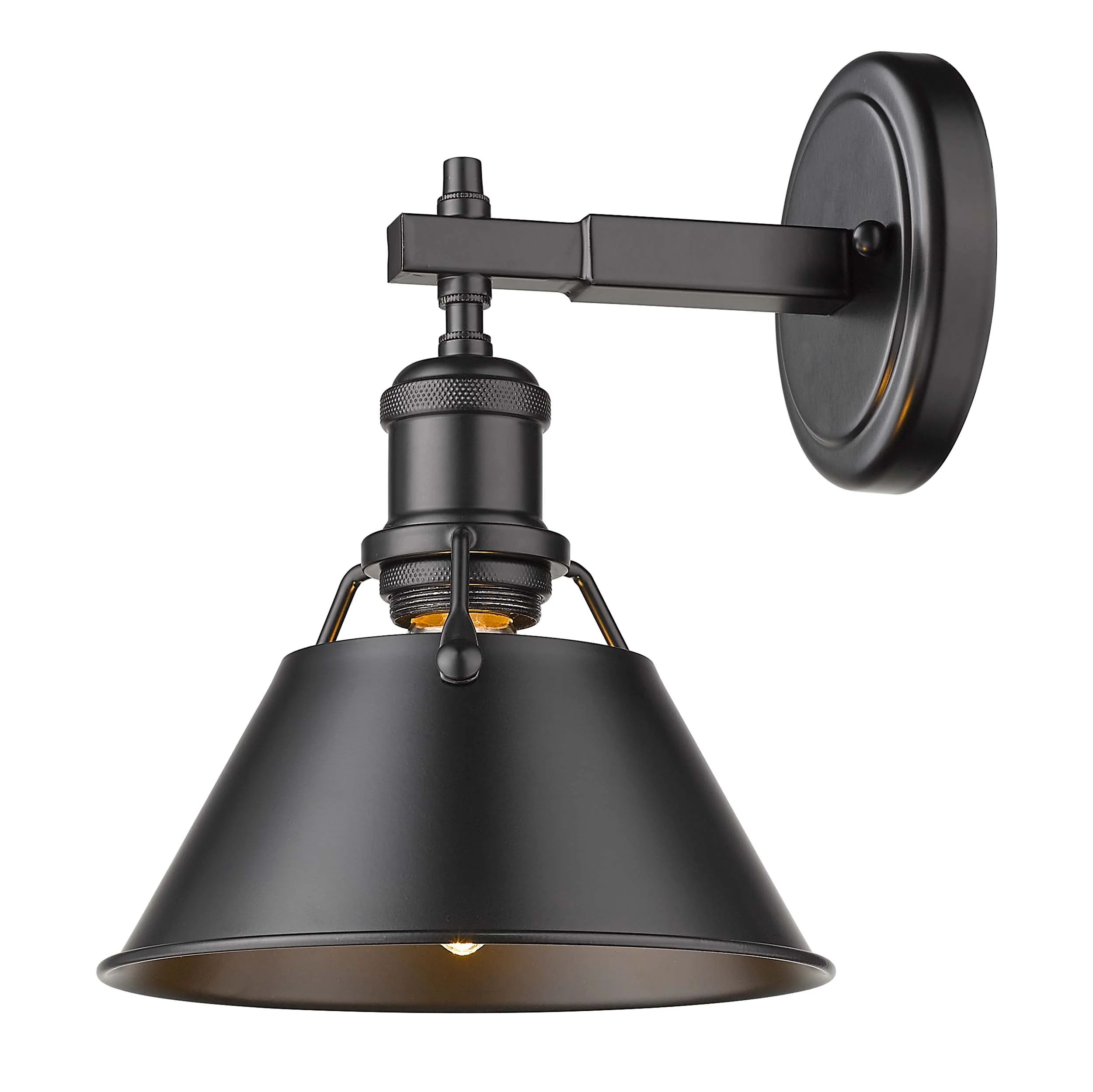 Orwell 1-light Vanity in Matte Black - Image 2