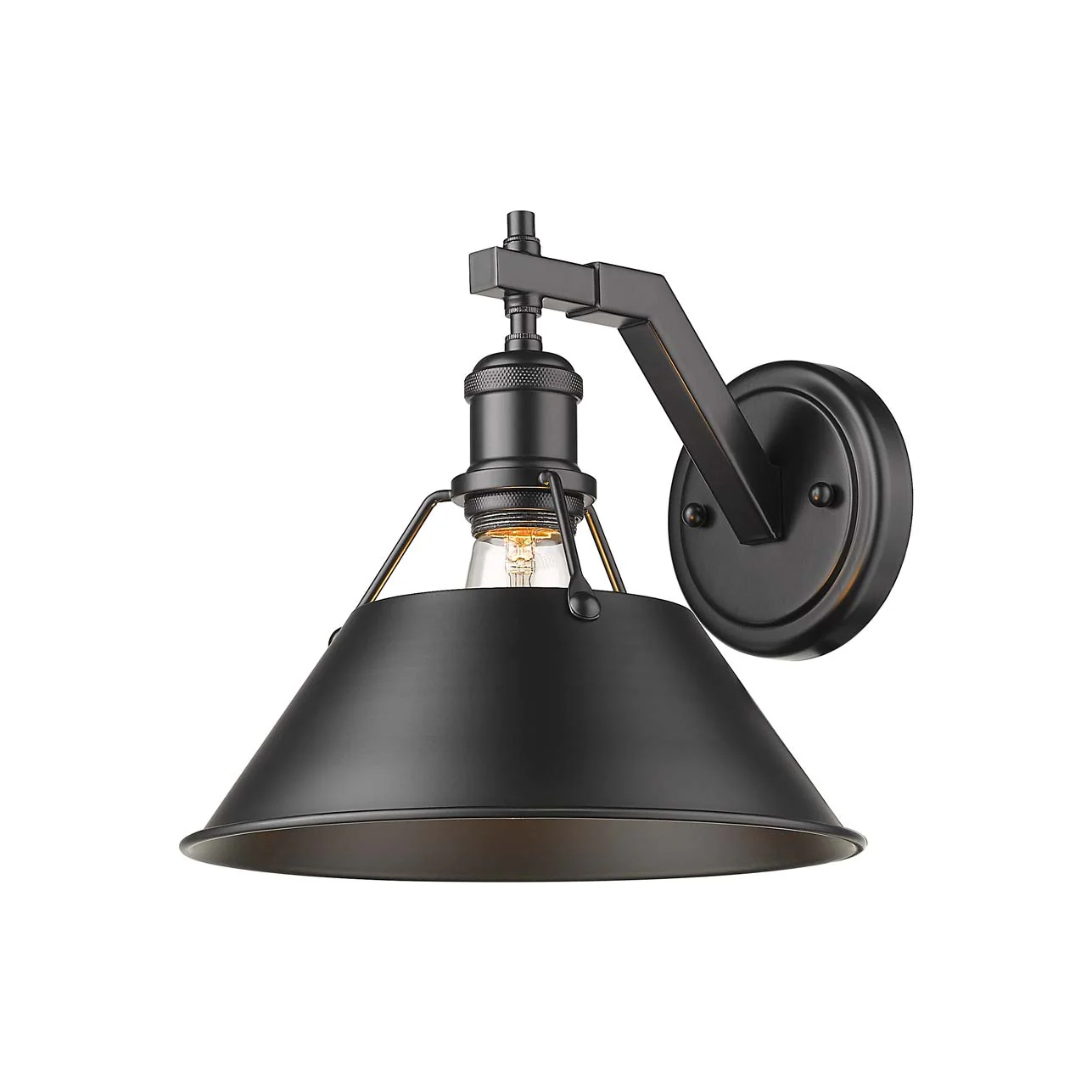 Orwell 1-light Wall Sconce in Matte Black