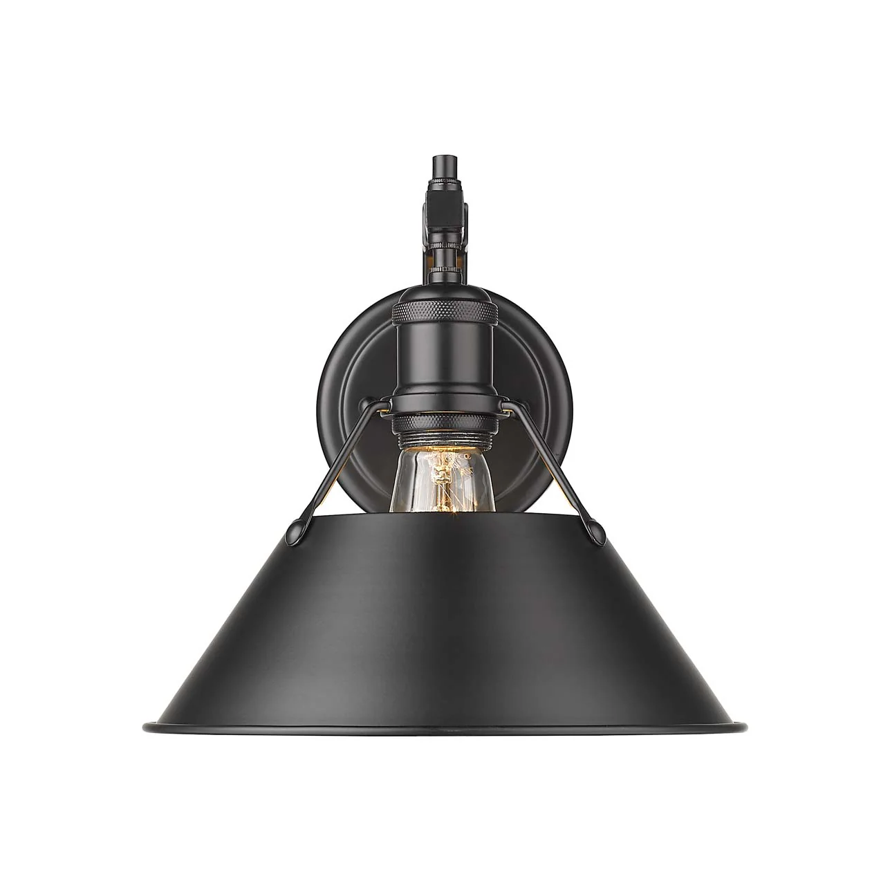 Orwell 1-light Wall Sconce in Matte Black - Image 3