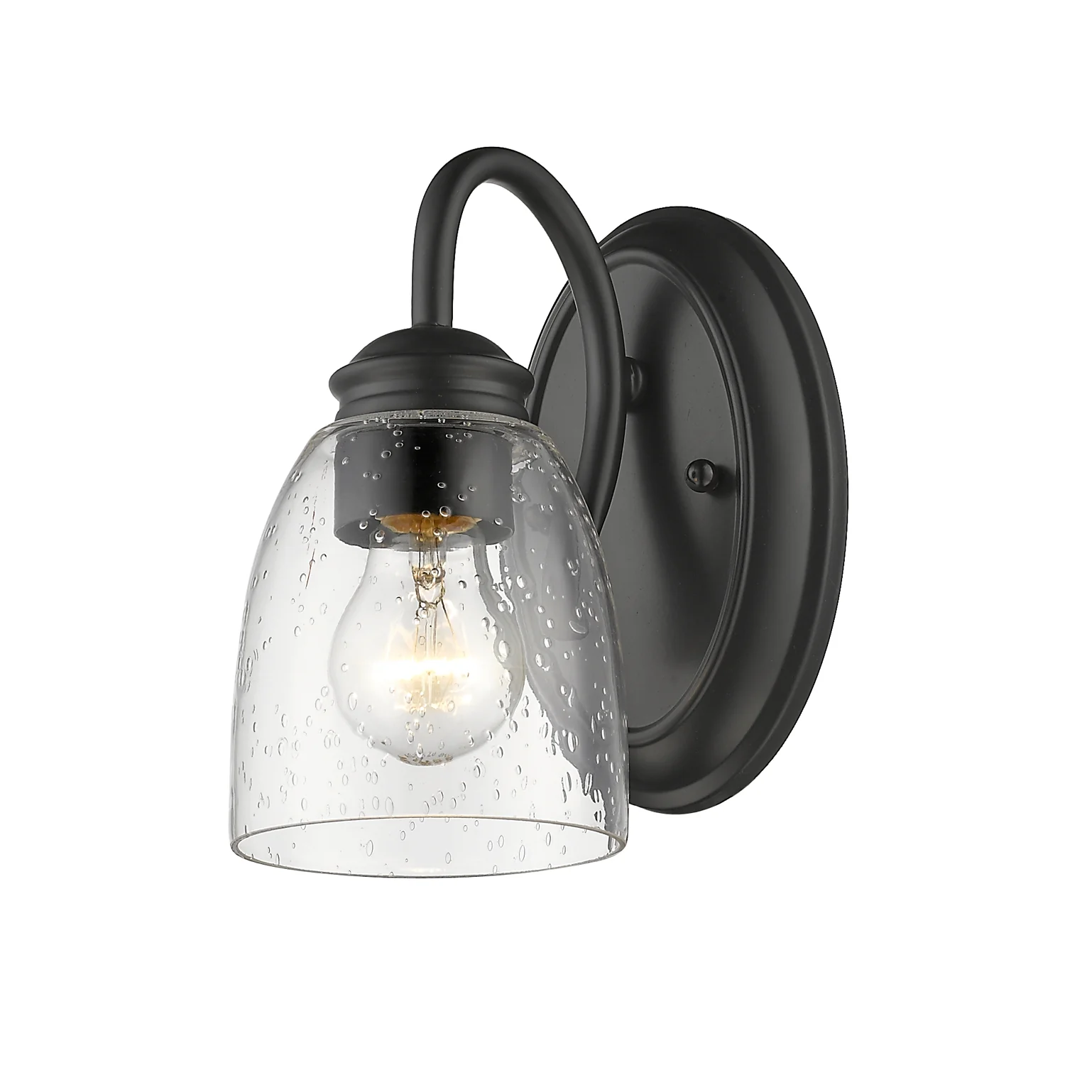 Parrish 1-light Vanity in Matte Black - Image 3