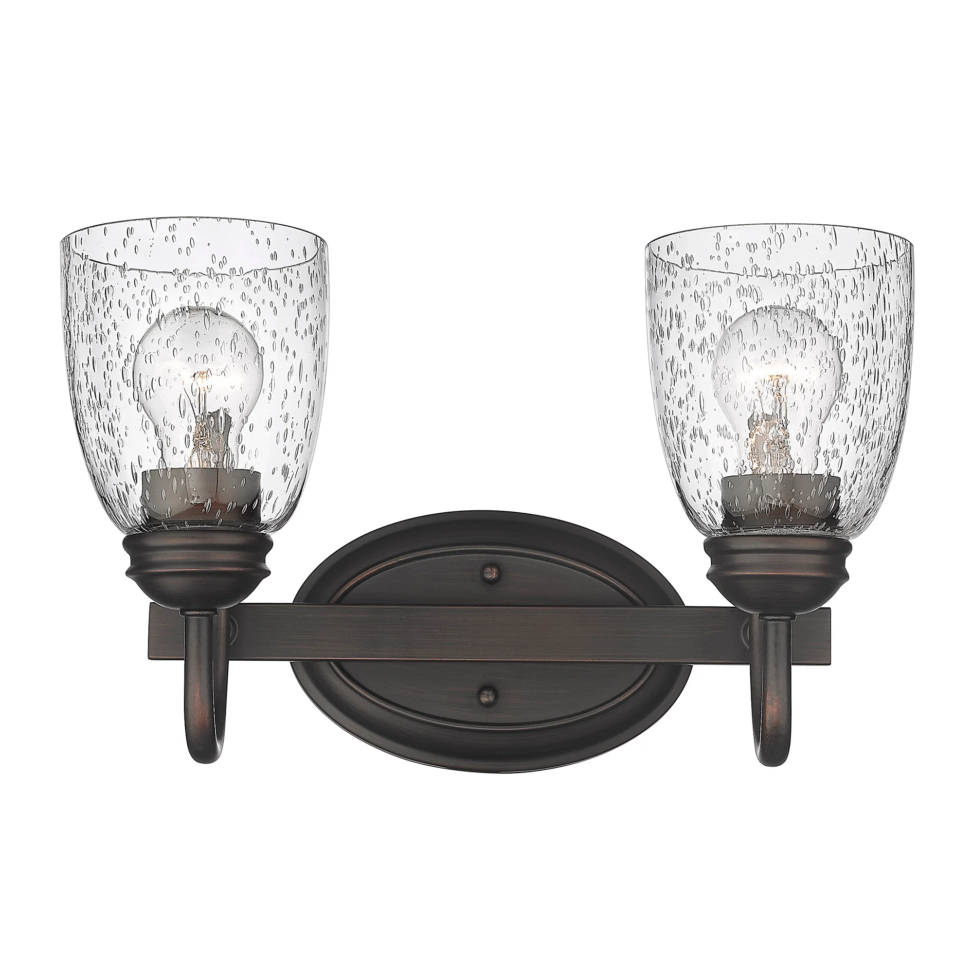 Parrish 2-light Vanity in Rubbed Bronze - Image 2
