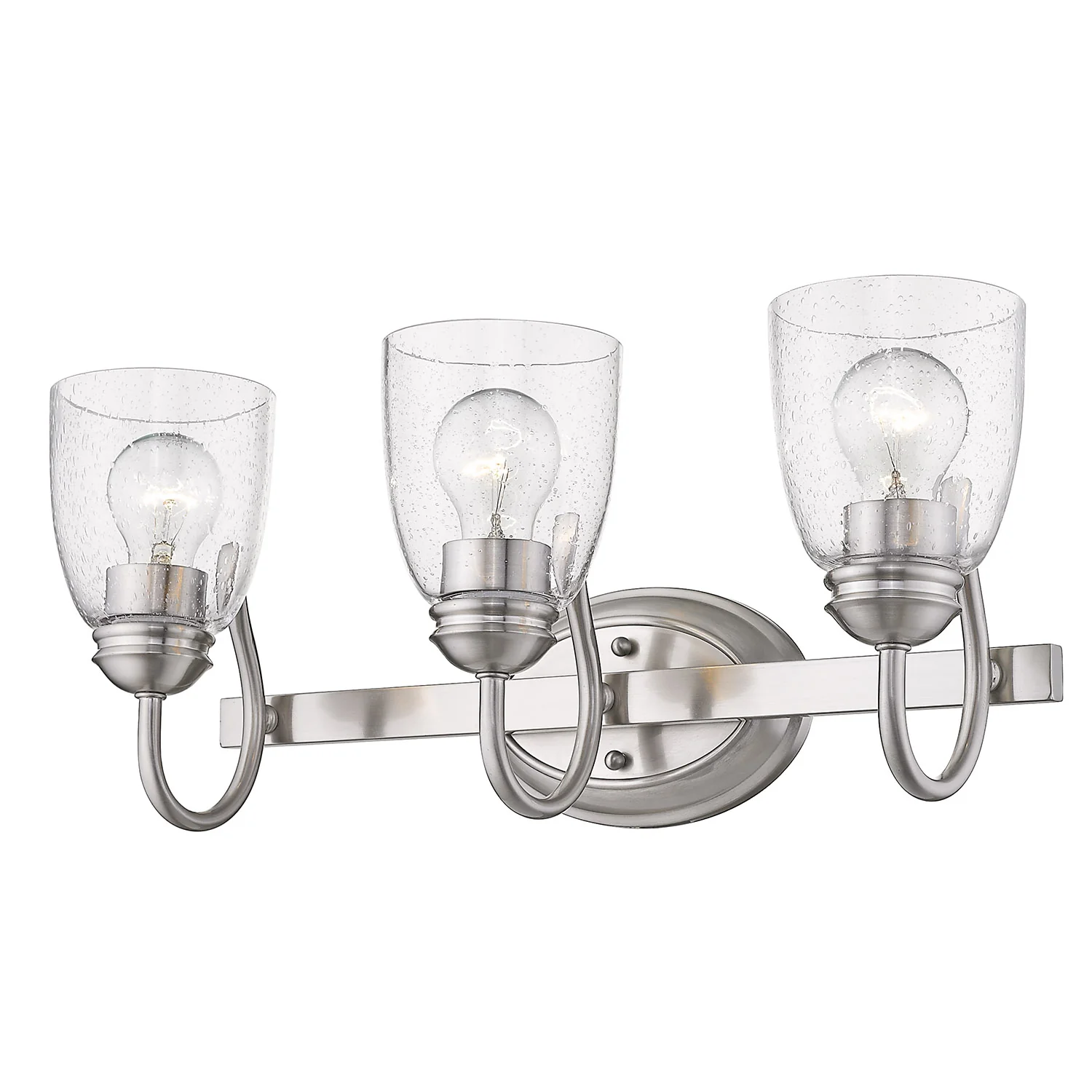 Parrish 3-light Vanity in Pewter - Image 2