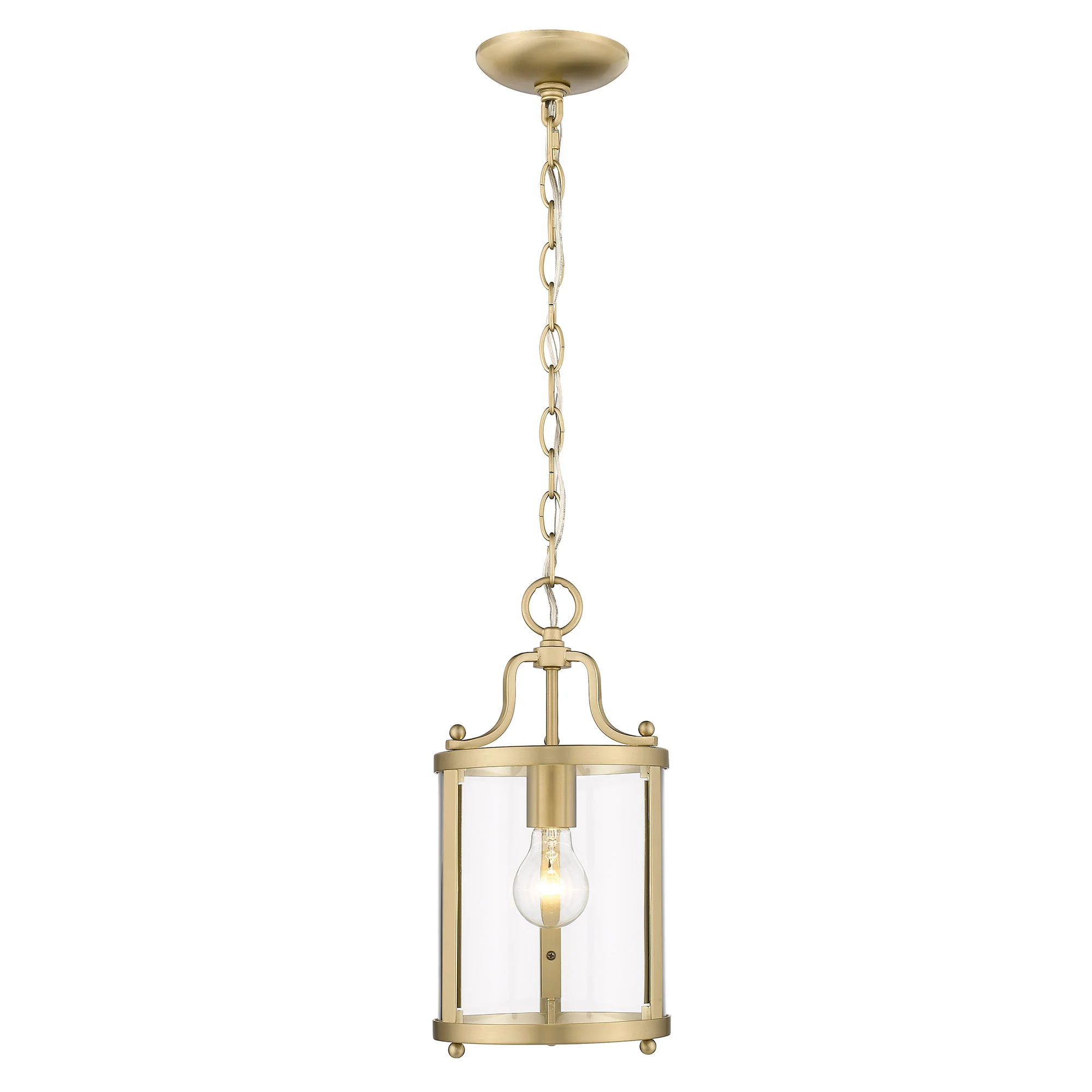 Payton 1-light Pendant in Brushed Champagne Brass - Image 2