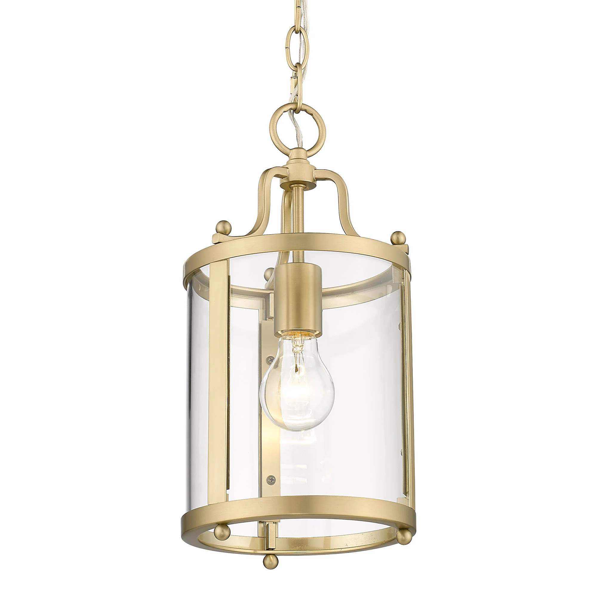 Payton 1-light Pendant in Brushed Champagne Brass - Image 3