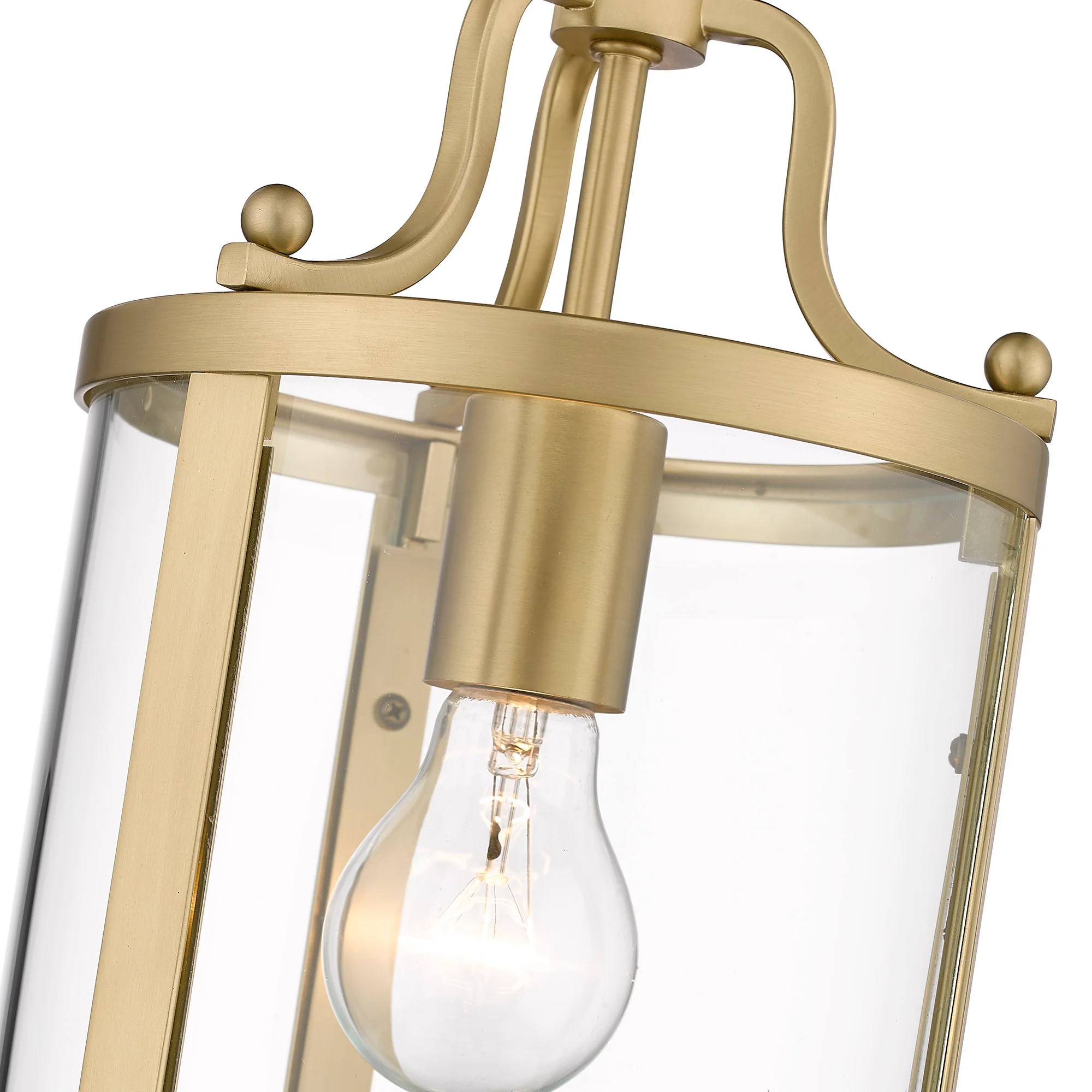Payton 1-light Pendant in Brushed Champagne Brass - Image 4