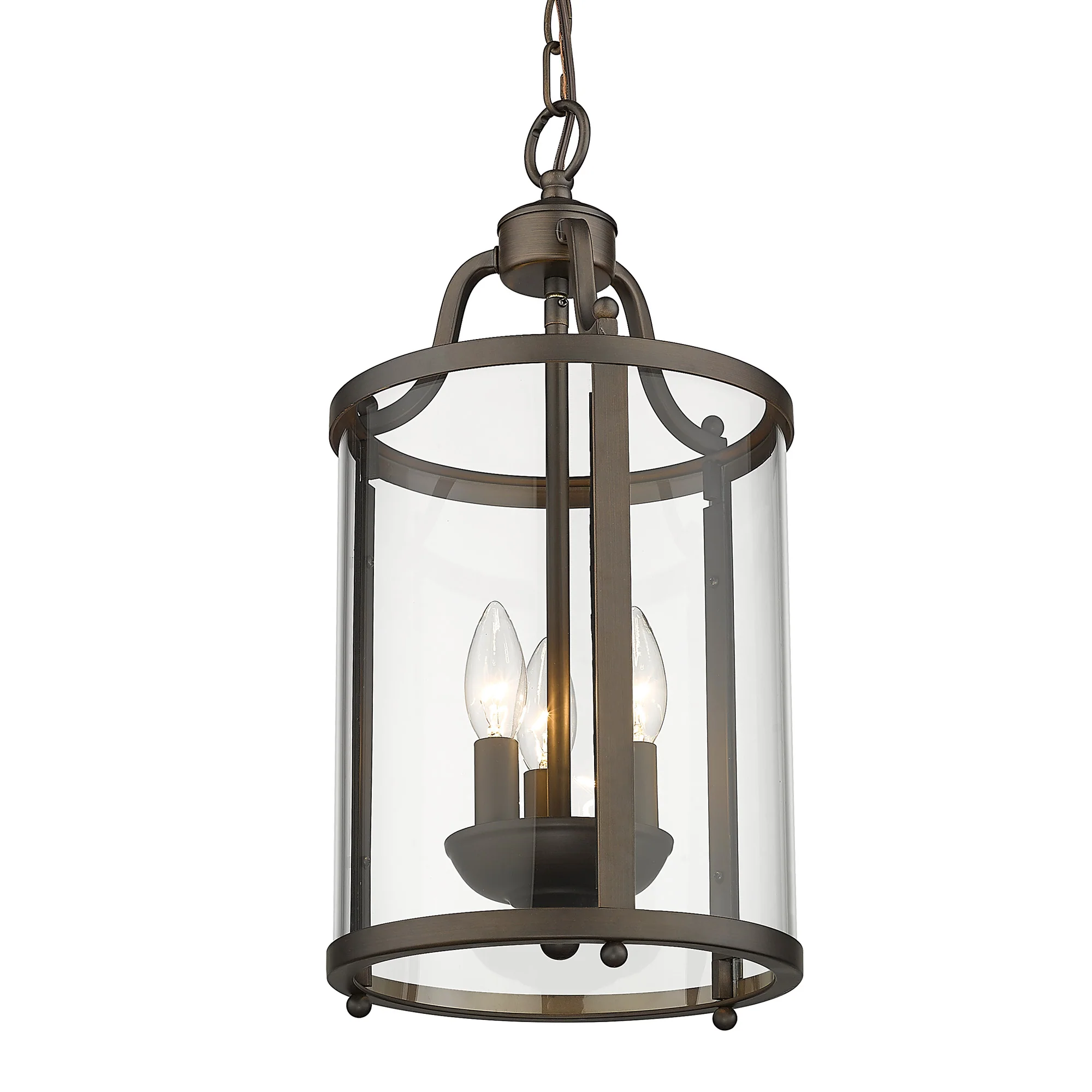 Payton 3-light Pendant in Rubbed Bronze