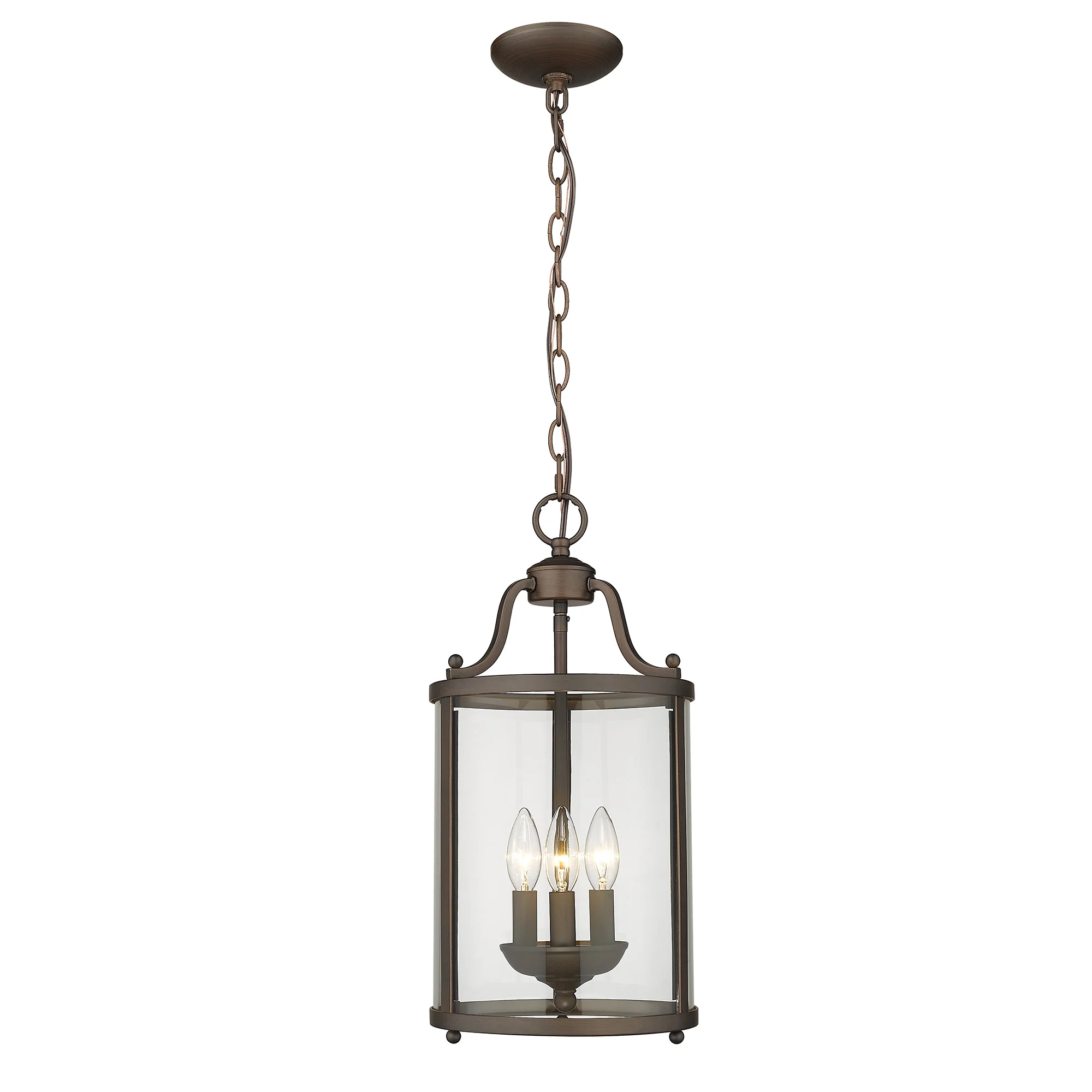 Payton 3-light Pendant in Rubbed Bronze - Image 2