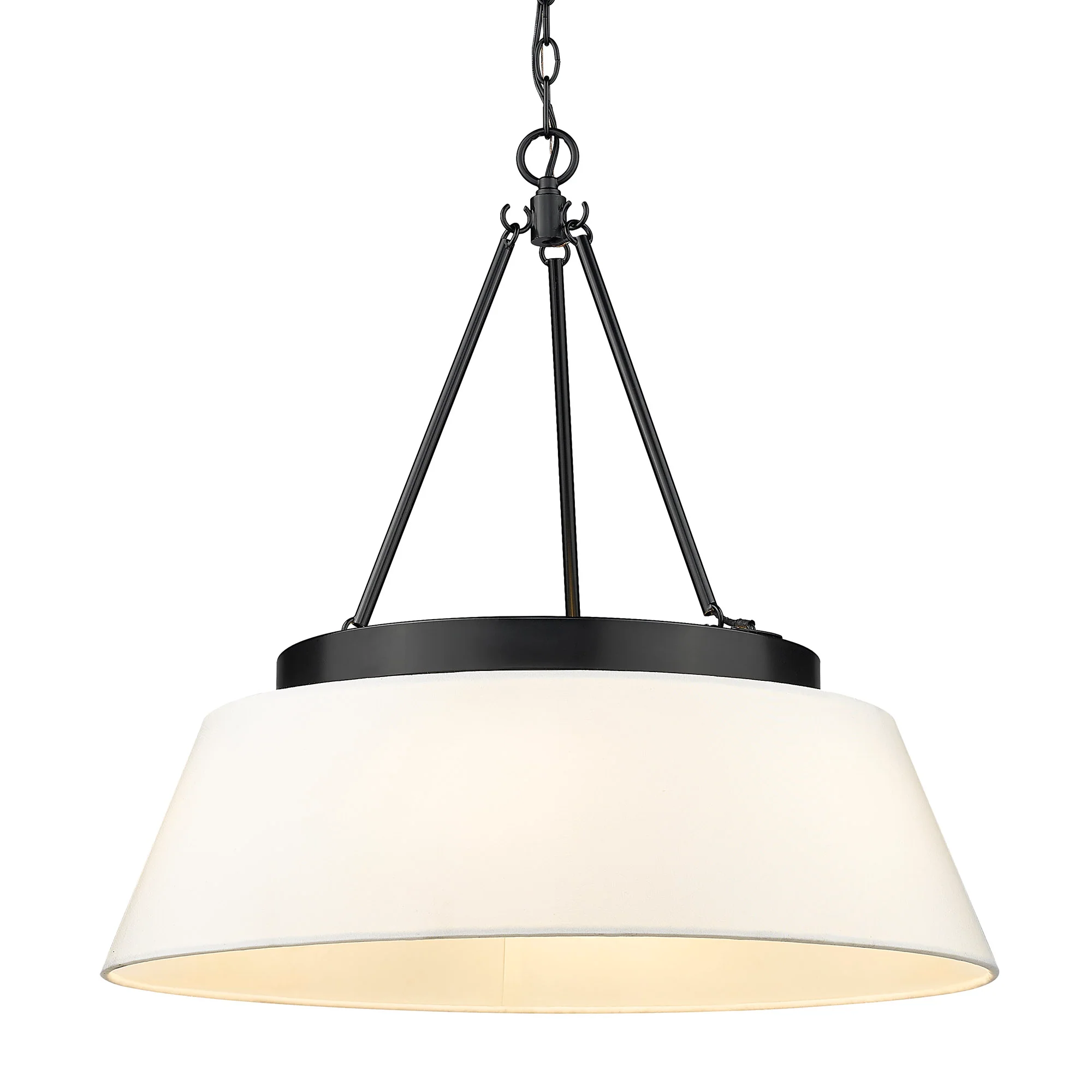 Penn 6-light Chandelier in Matte Black