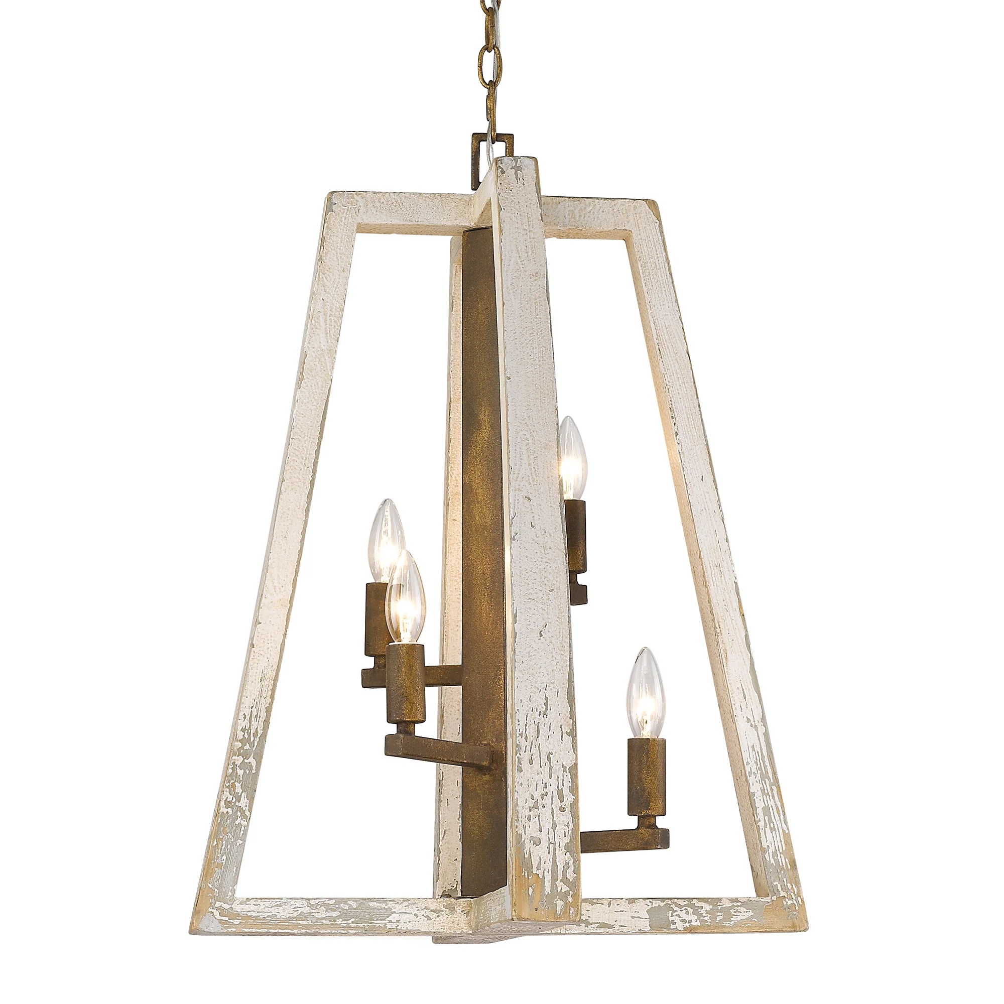 Pilar 4-light Pendant in Burnished Chestnut - Image 4