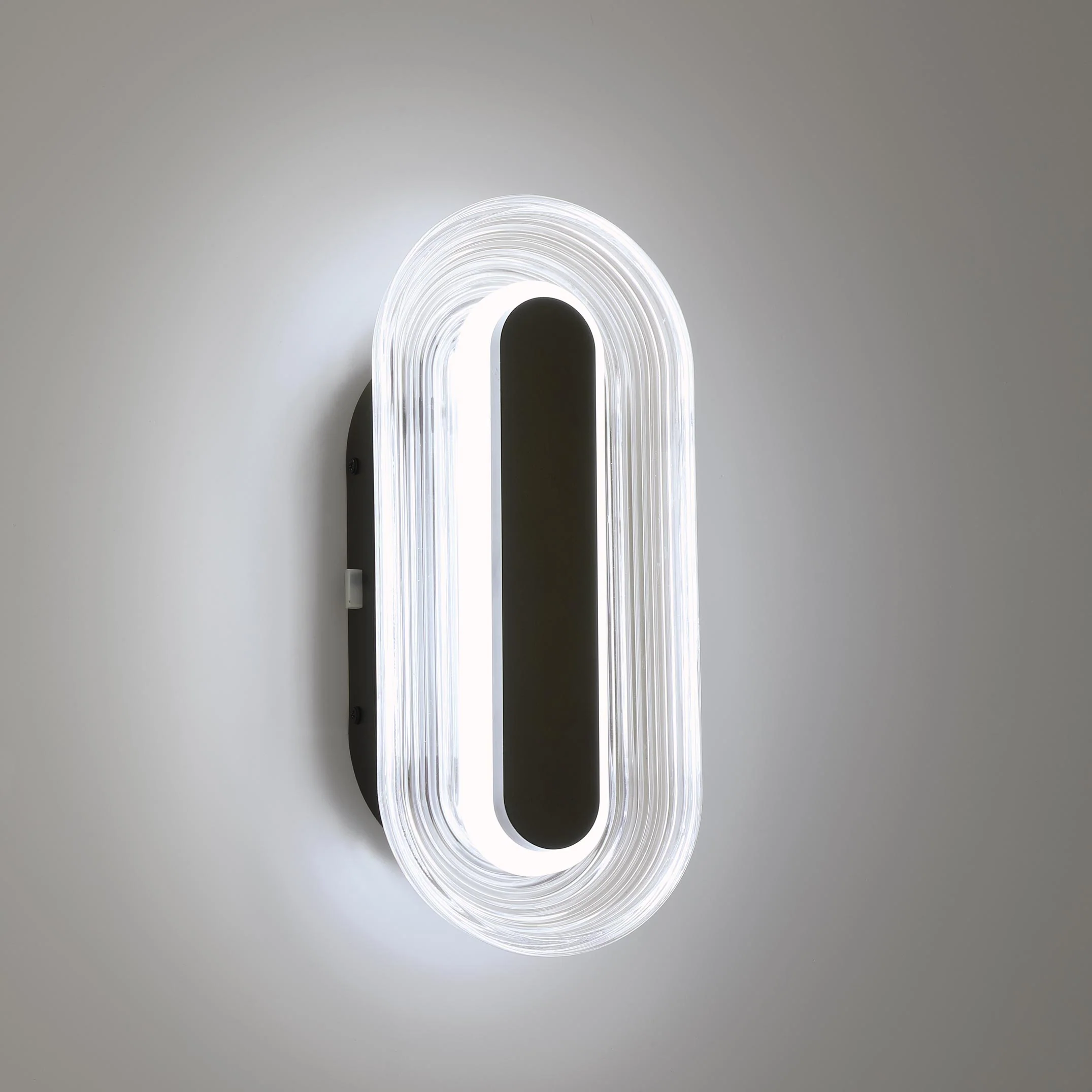 Plexus Integrated LED 13" Outdoor Wall in Matte Black - Image 10
