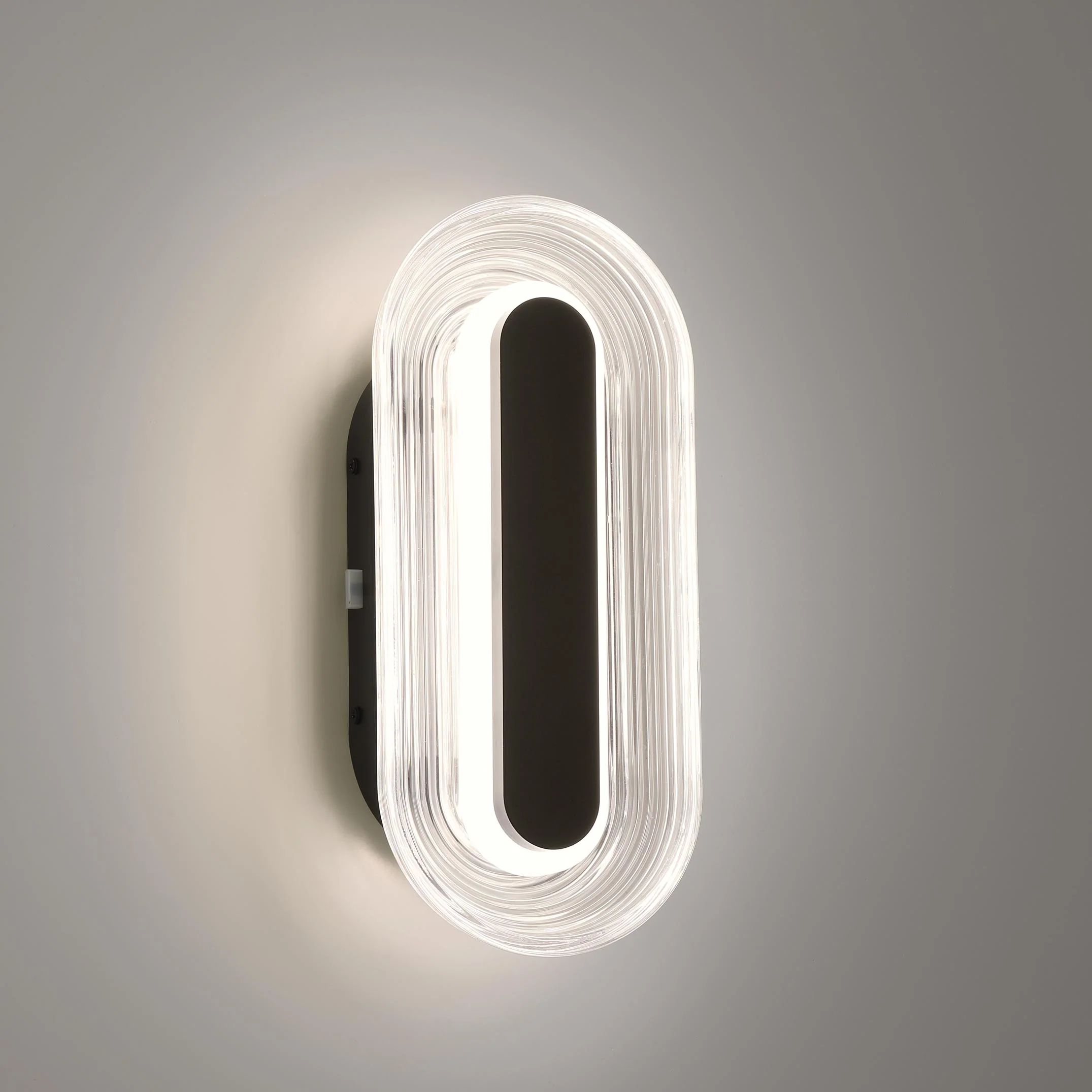 Plexus Integrated LED 13" Outdoor Wall in Matte Black - Image 9