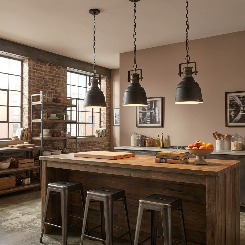 Quarry 1-light Pendant in Antique Black Iron - Image 4