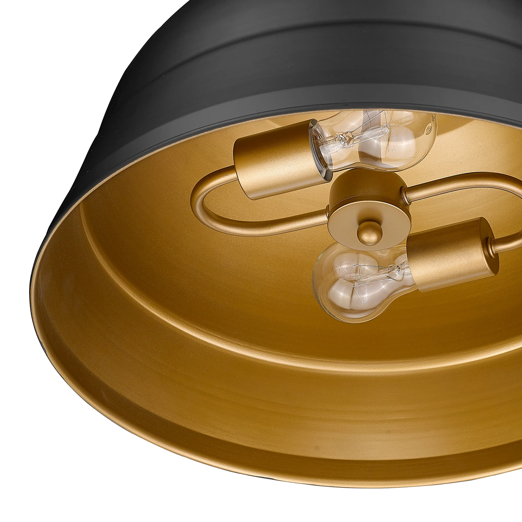 Rebel 2-light Pendant in Matte Black - Image 4