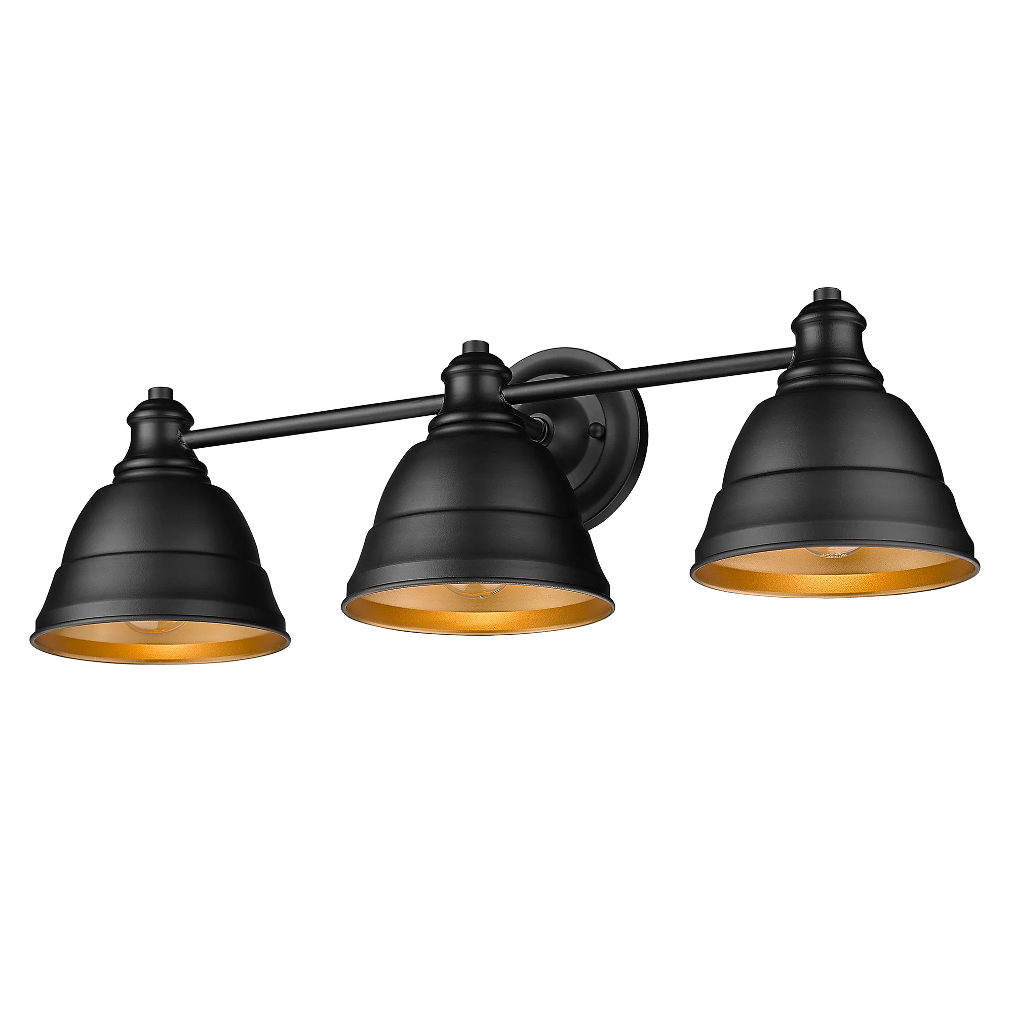 Rebel 3-light Vanity in Matte Black
