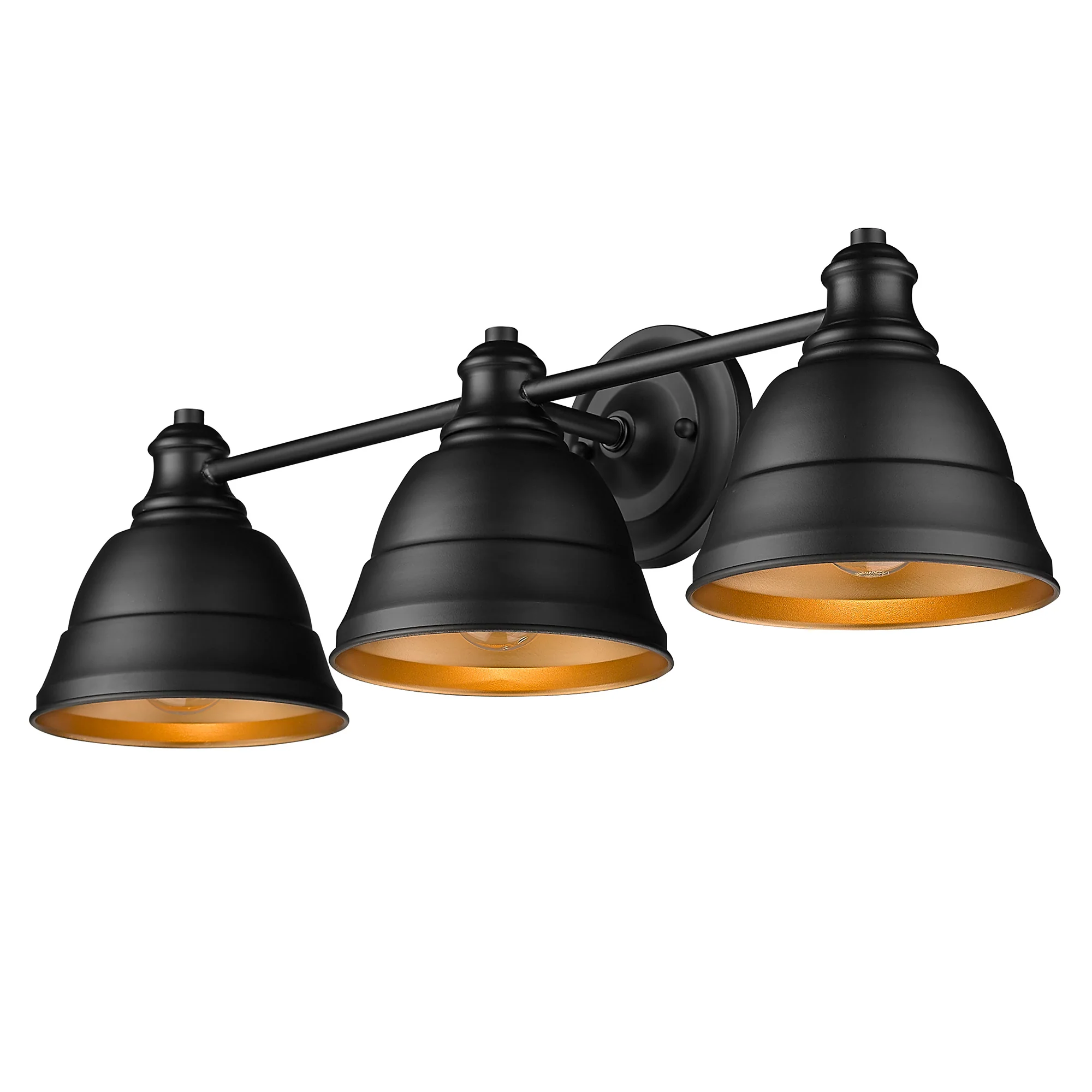 Rebel 3-light Vanity in Matte Black - Image 3