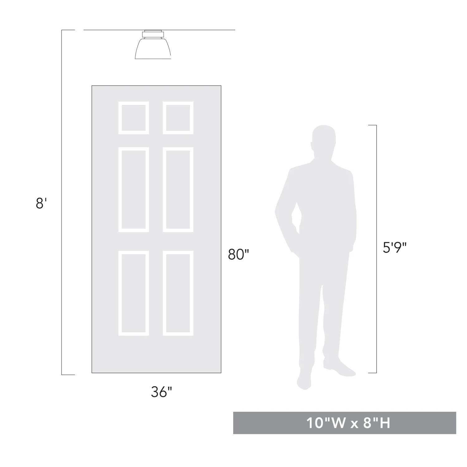 Remy 1-light Flush Mount in Brushed Champagne Brass - Image 7