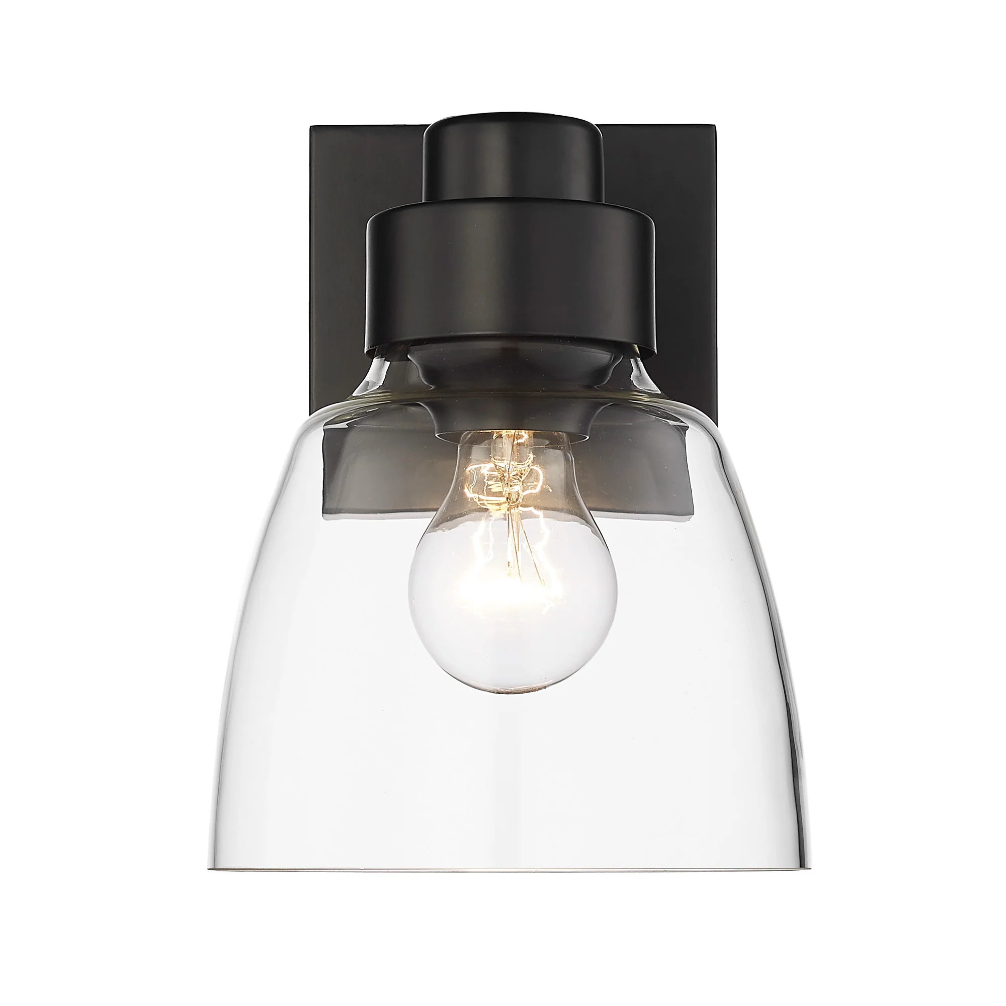Remy 1-light Wall Sconce in Matte Black - Image 3