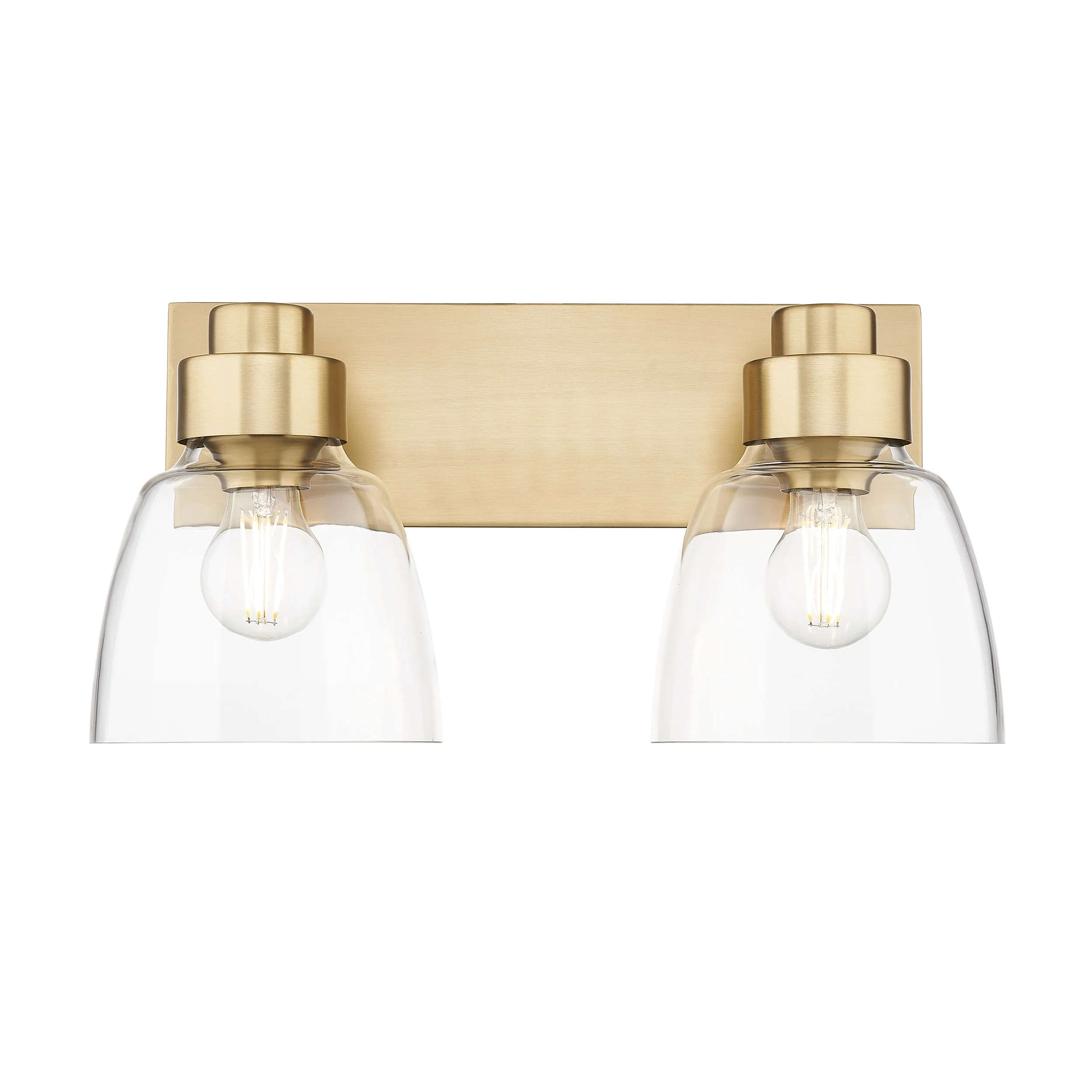Remy 2-light Vanity in Brushed Champagne Brass - Image 2