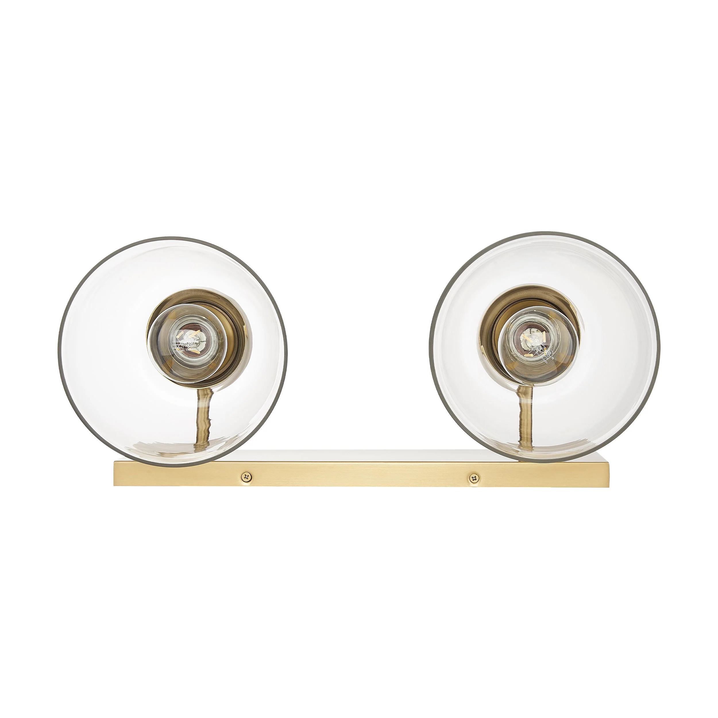 Remy 2-light Vanity in Brushed Champagne Brass - Image 3